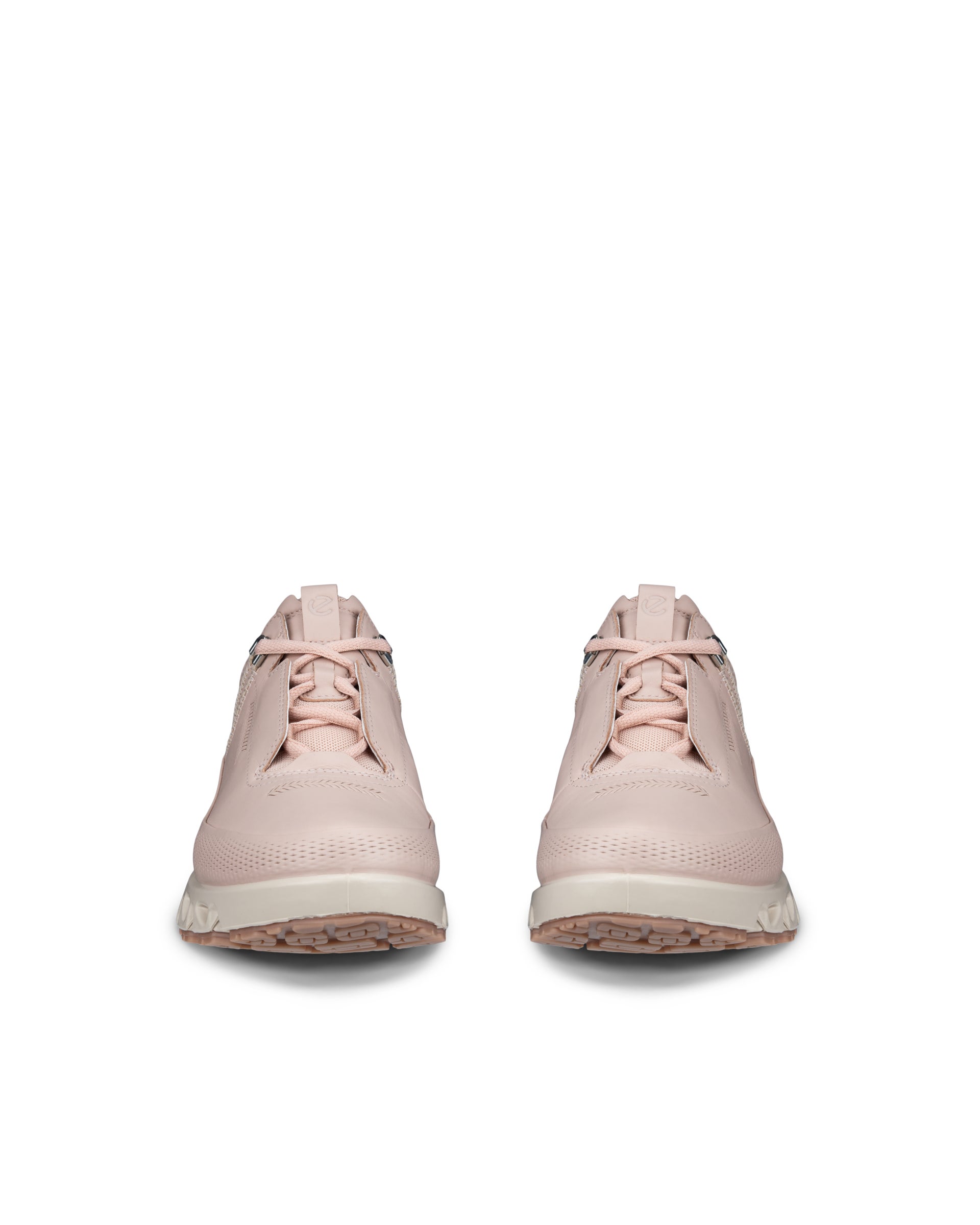 ECCO Multi Vent Women ウィメンズ レザーGore-Texシューズ - ピンク - Front pair