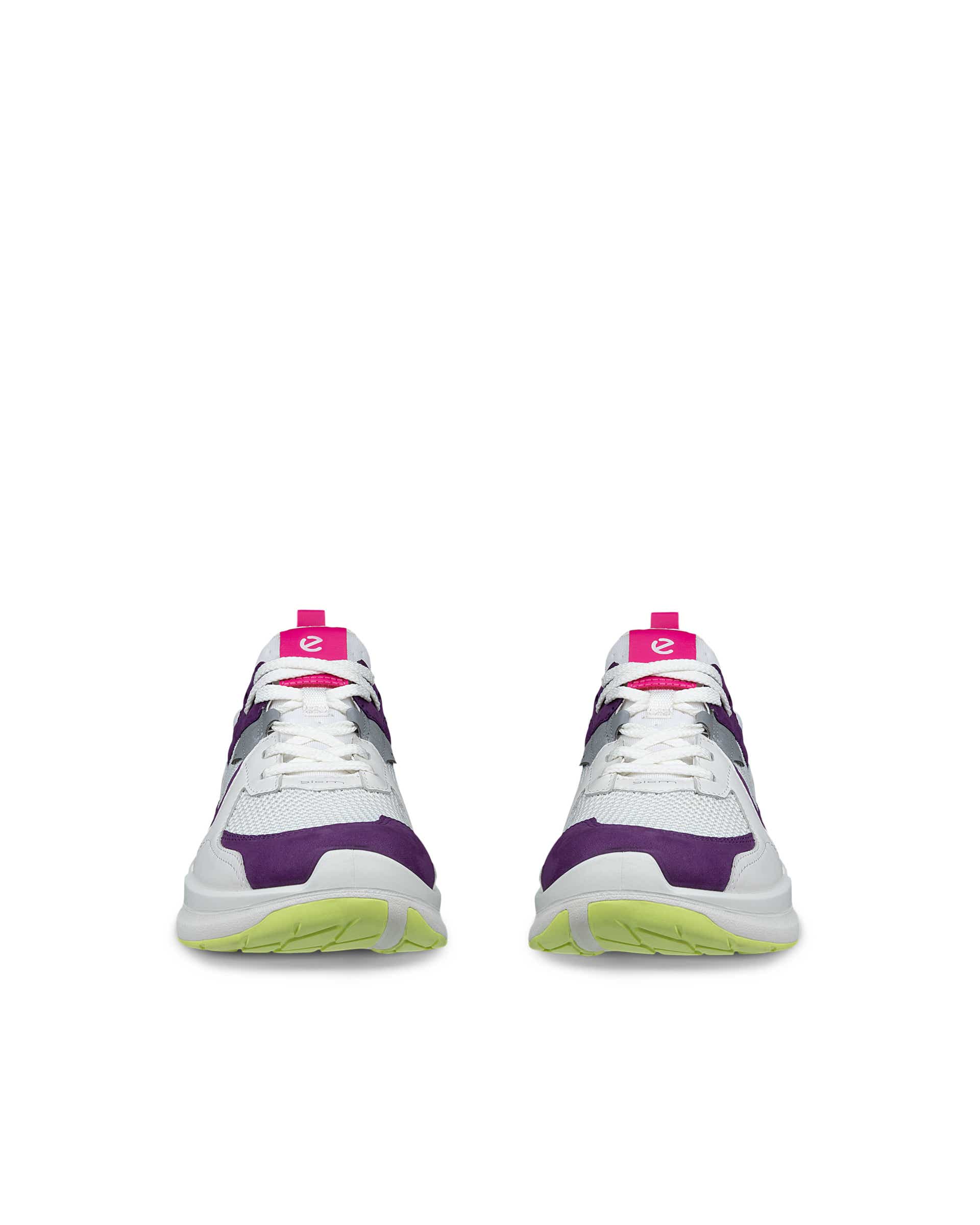 ECCO BIOM 2.2 ウィメンズ ヌバックスニーカー - ホワイト - Front pair