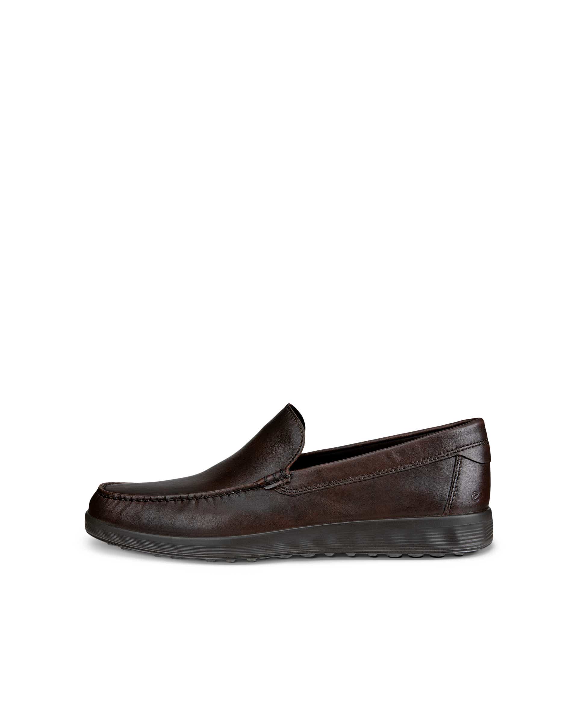 ECCO® S Lite Moc mocassins en cuir pour homme - Brun - Outside