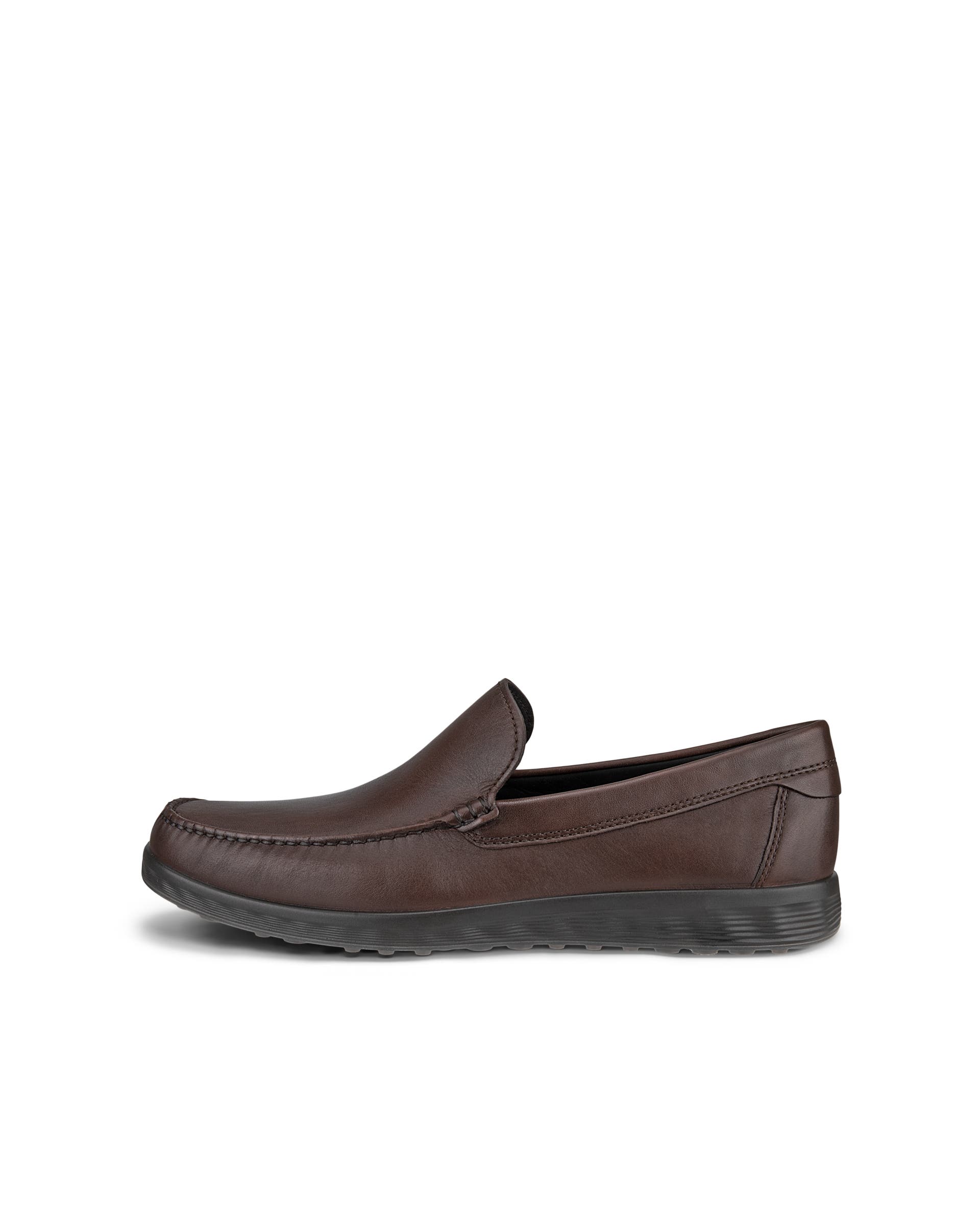 ECCO® S Lite Moc mocassins en cuir pour homme - Brun - Outside