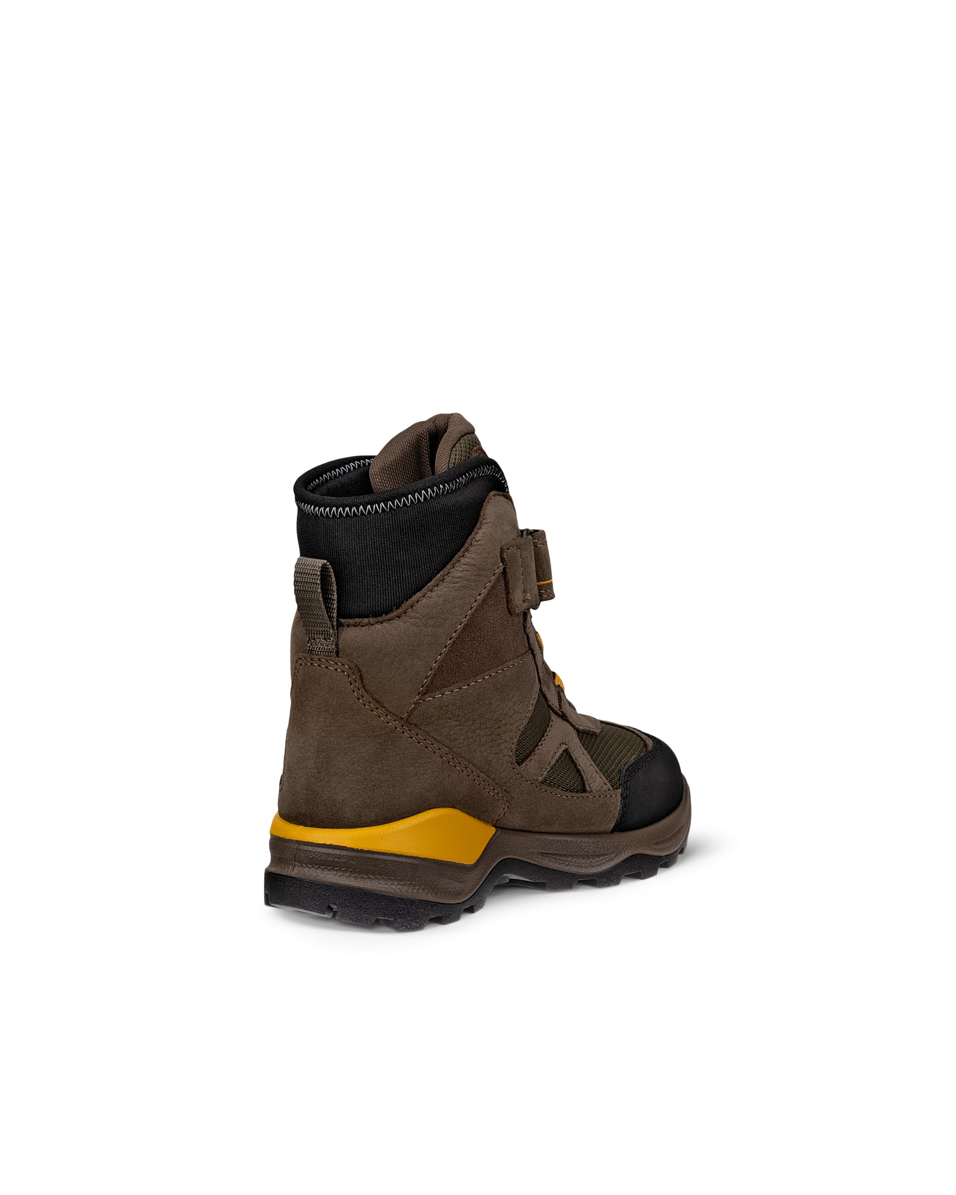 ECCO® SNOW MOUNTAIN Kinder Wasserdichte Winterstiefel aus Nubukleder - Braun - Back