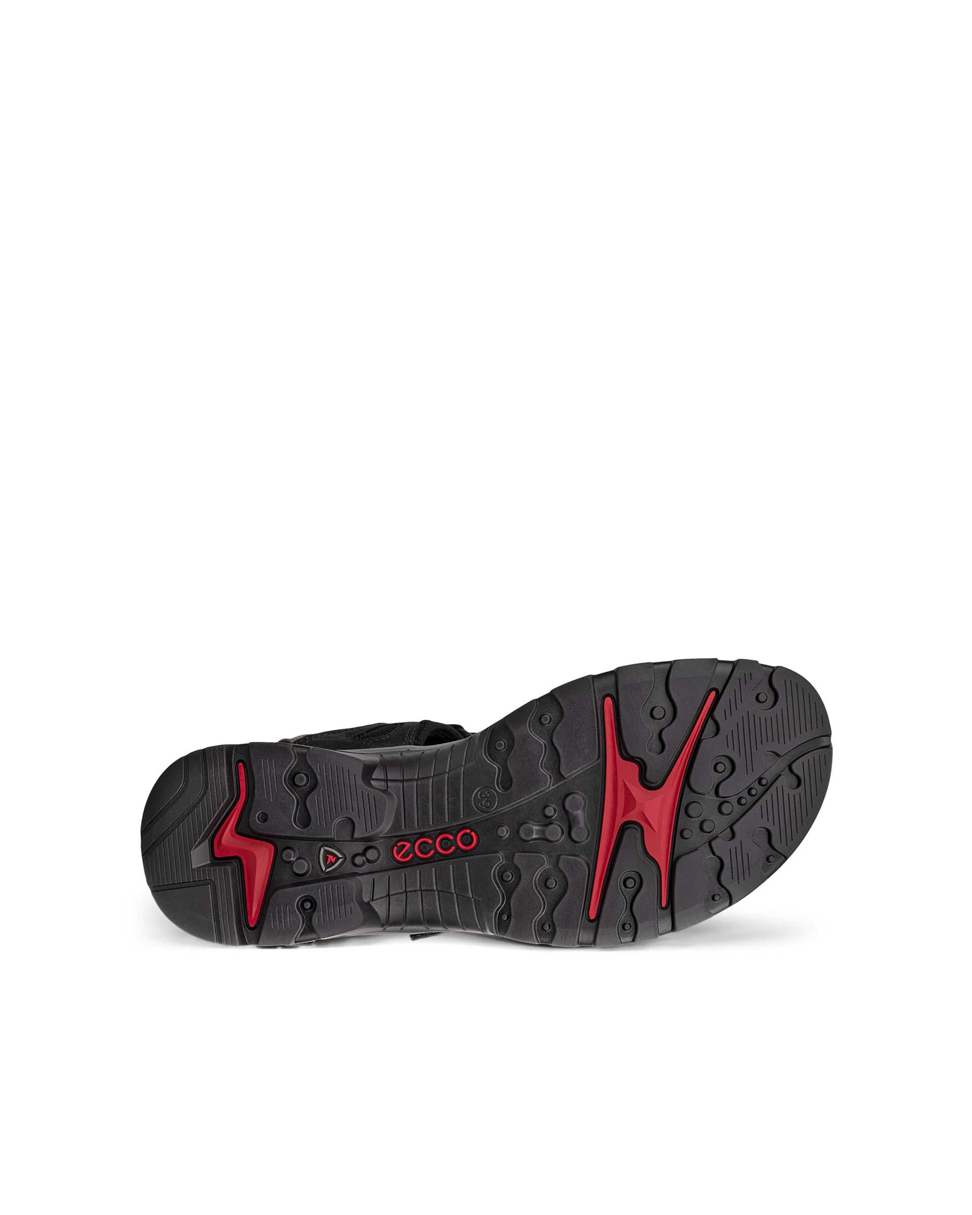 Dámské nubukové outdoorové sandály ECCO® Offroad - Černá - Sole