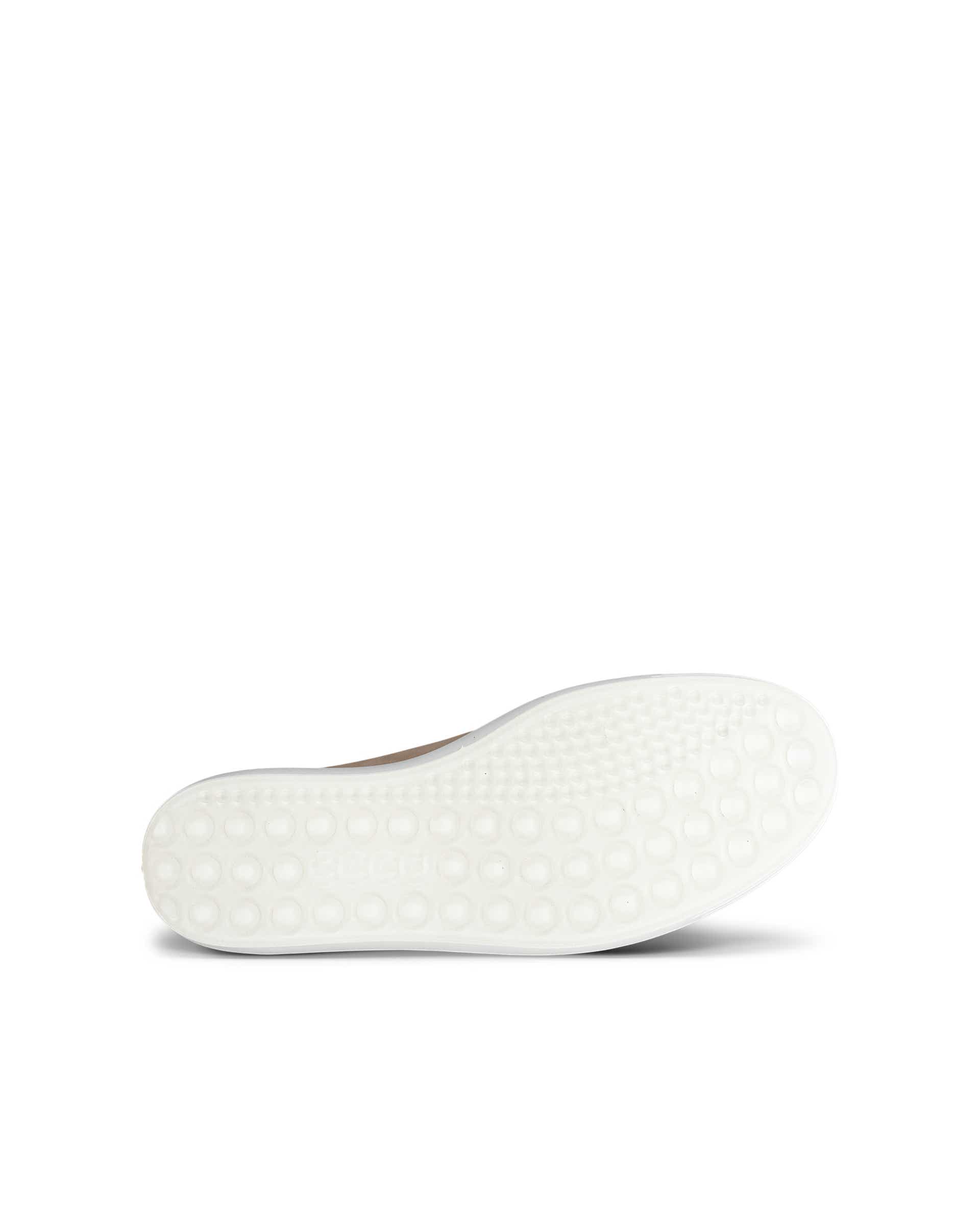 Women's ECCO® SOFT 7 Nubuck Zip Bootie - Gray - Sole