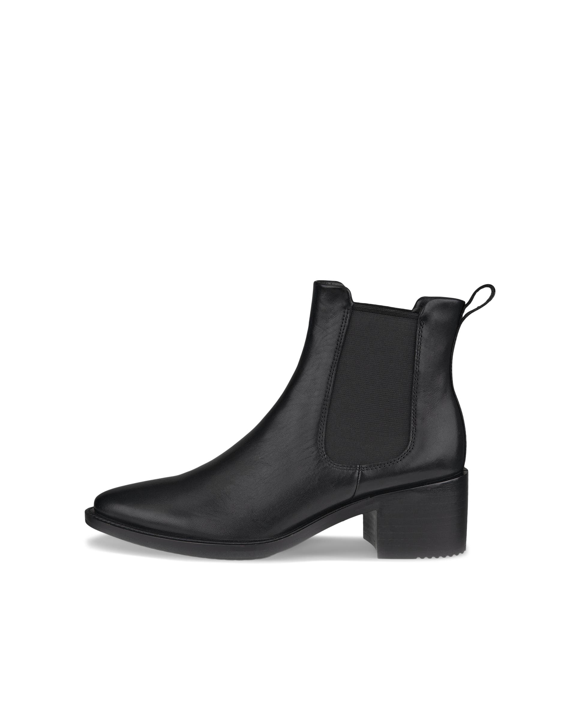 Women's ECCO® Shape 35 Sartorelle Leather Chelsea Boot - Black - Outside