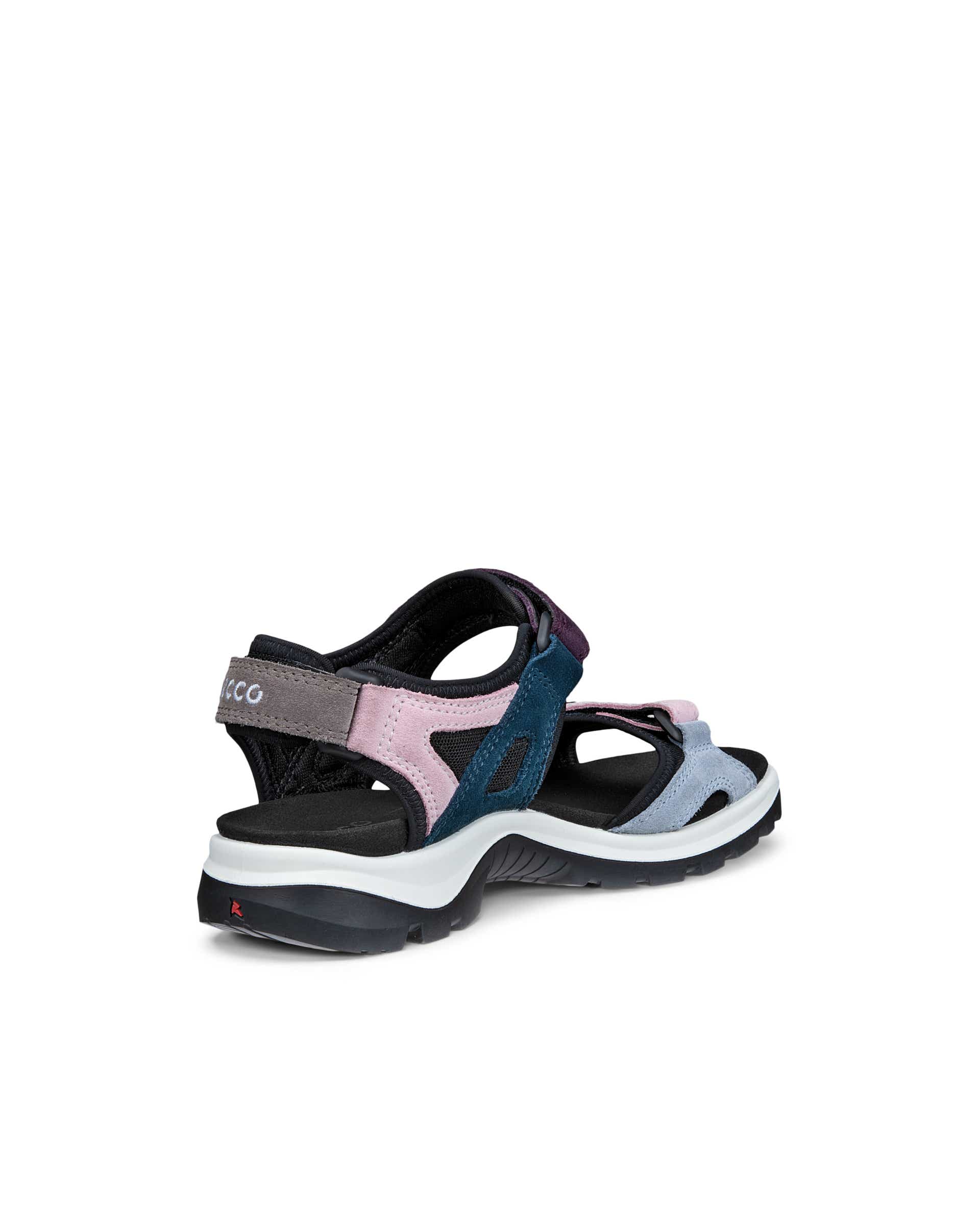 ECCO Offroad Women ウィメンズ ヌバックハイキングサンダル - マルチカラー - Back