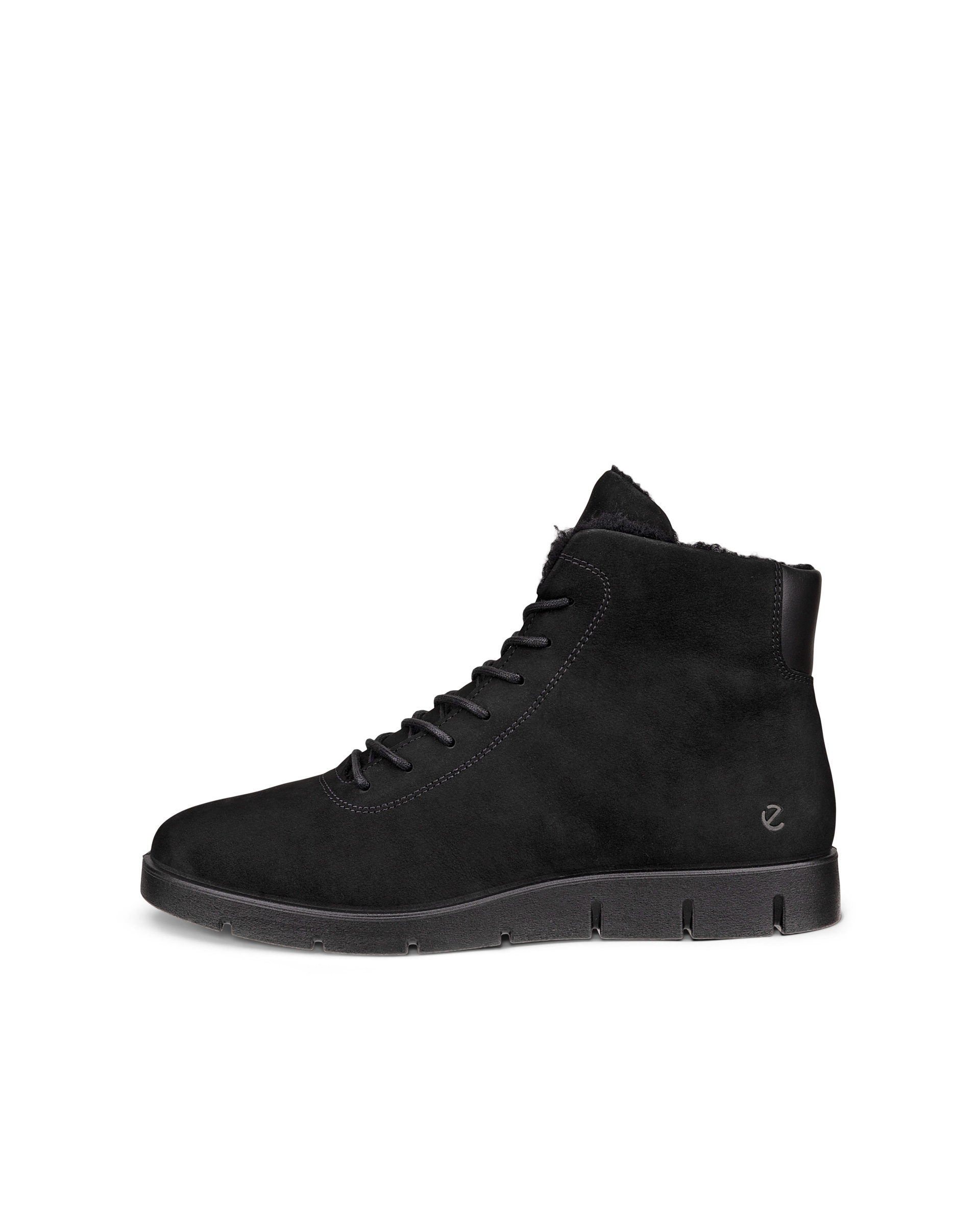 ECCO® BELLA Damen Stiefel aus Nubukleder - Schwarz - Outside