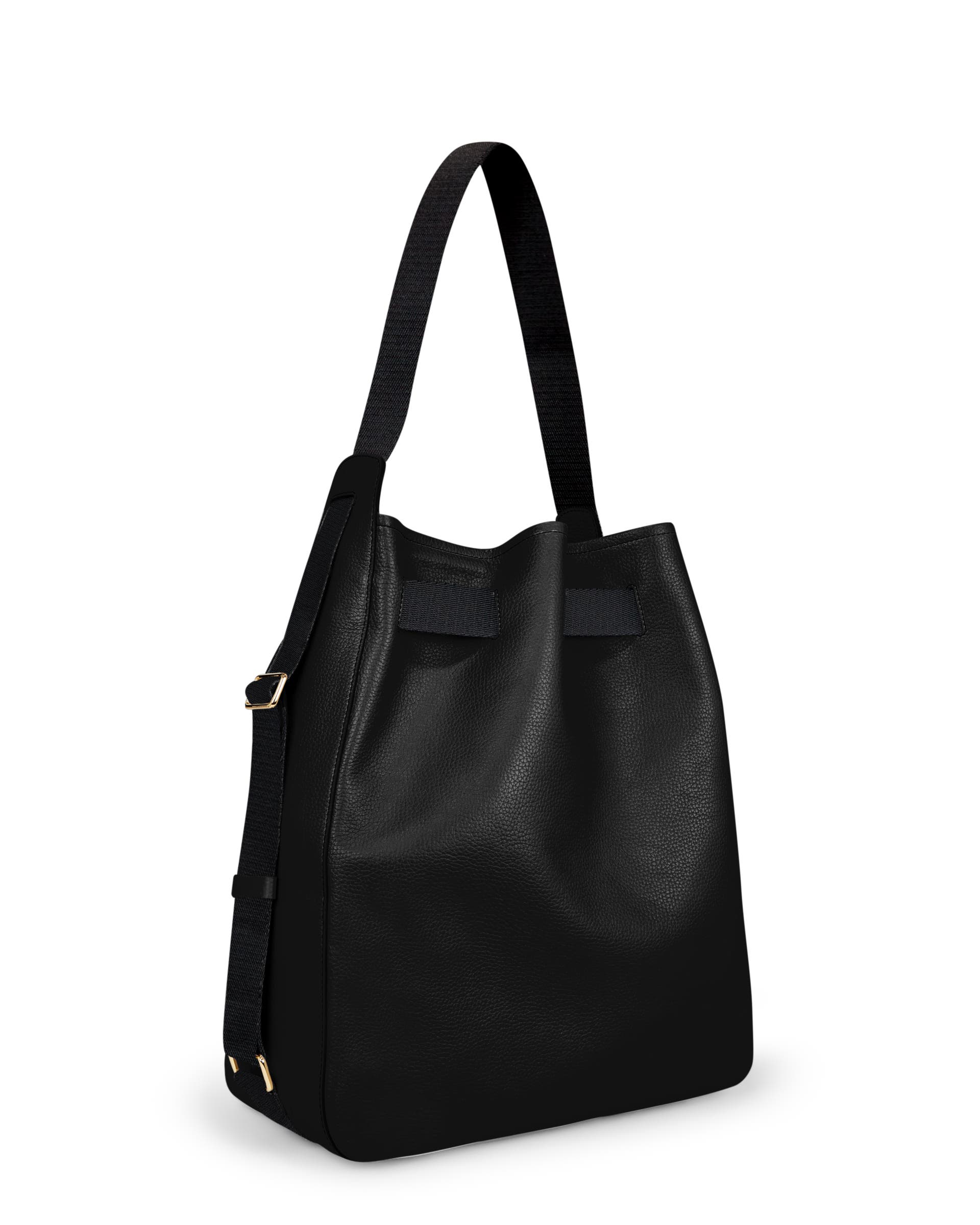 ECCO® Sail Minkšta odinė rankinė - Juoda - Back