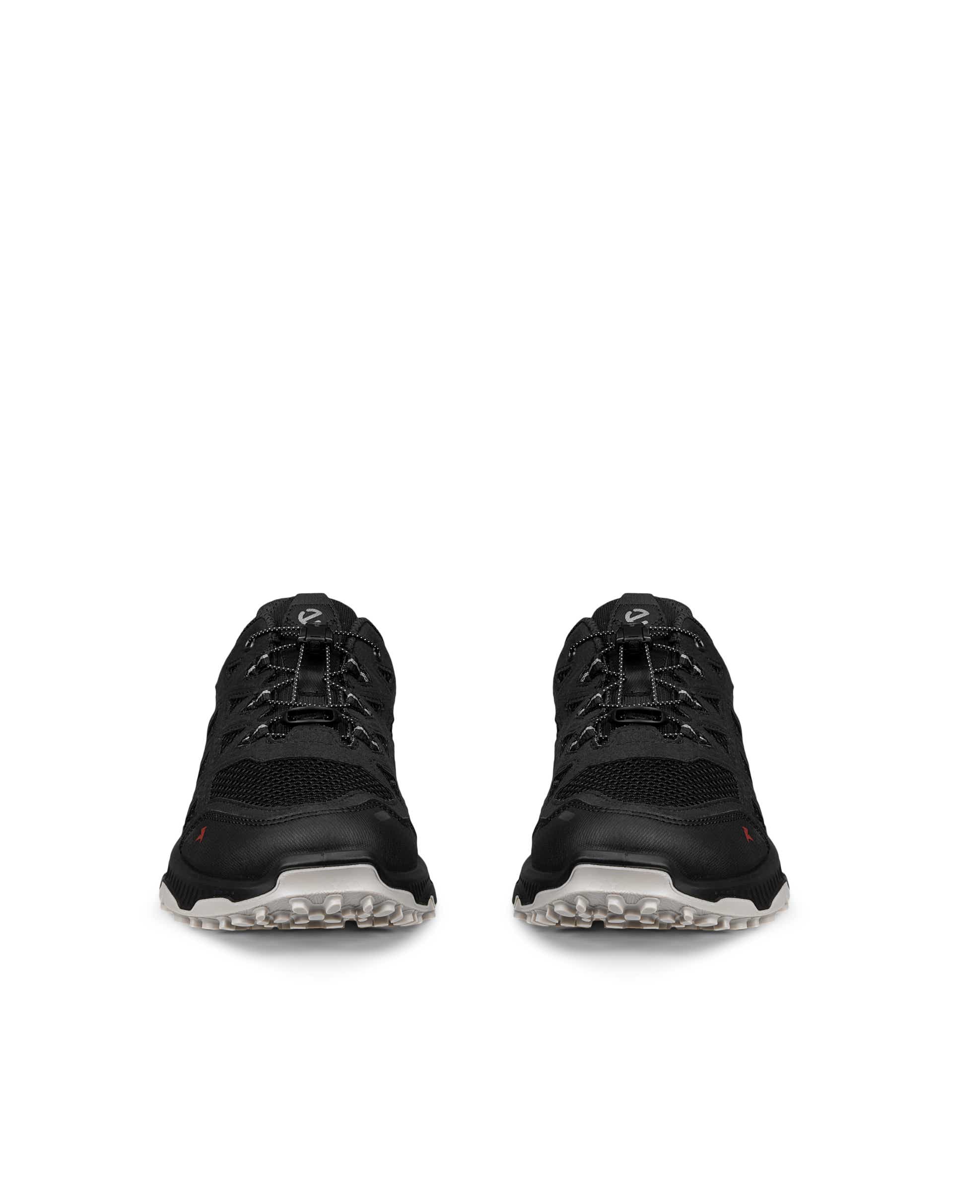 ECCO® RECEPTOR XP chaussures de course trail en toile pour femme - Noir - Front pair