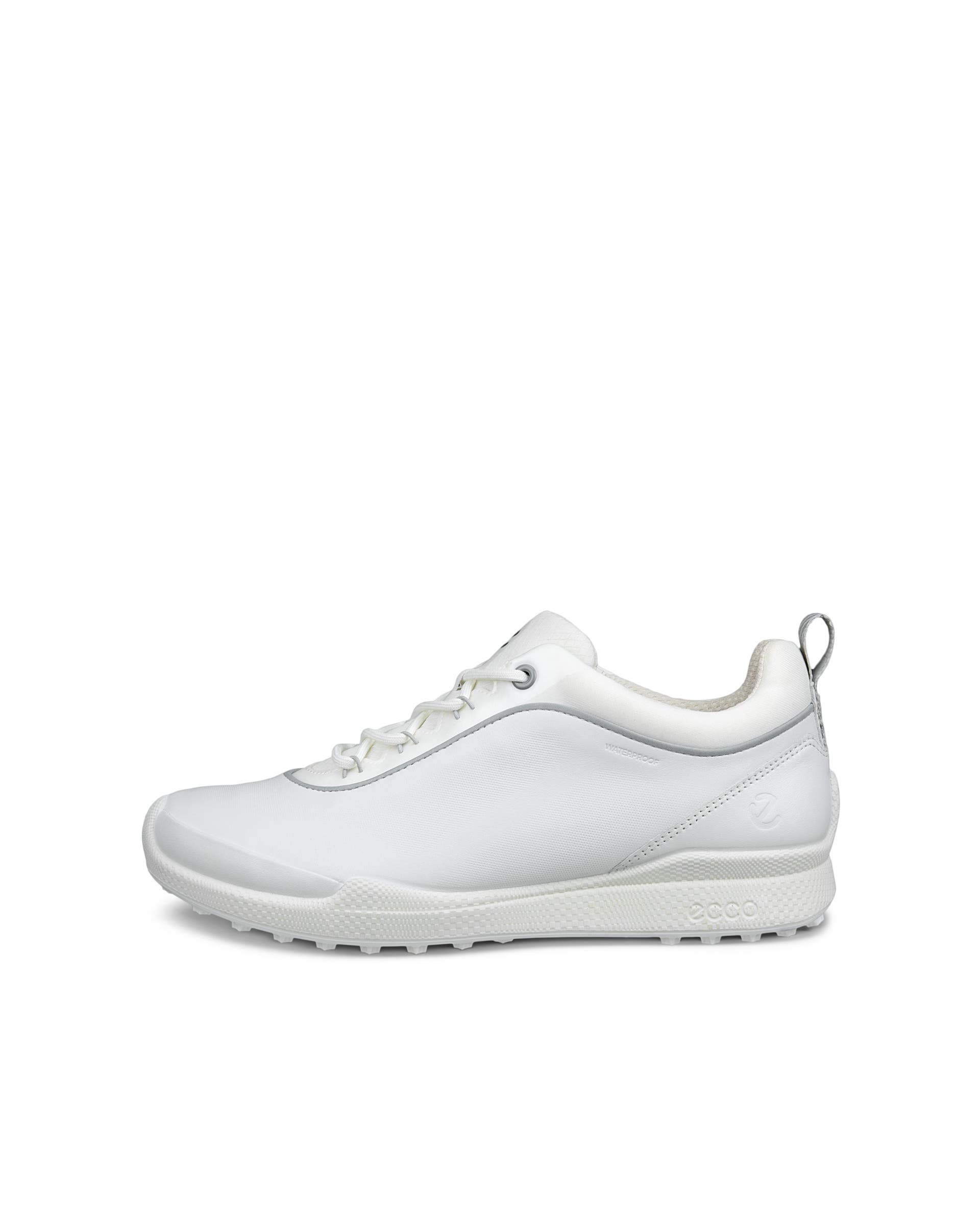Women's ECCO® Golf Biom Hybrid Leather Golf Shoe - White - Outside