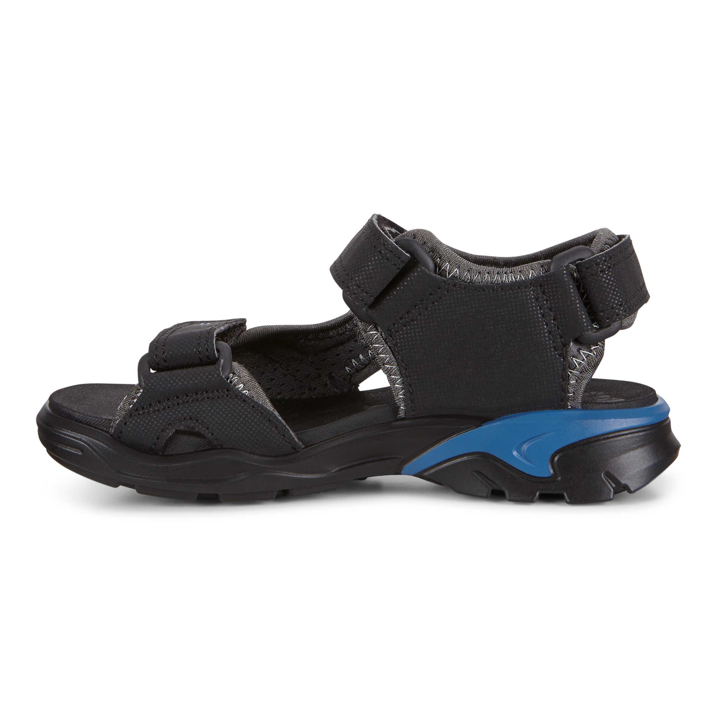 ECCO BIOM Raft Kids Flat Sandals - Black - Inside