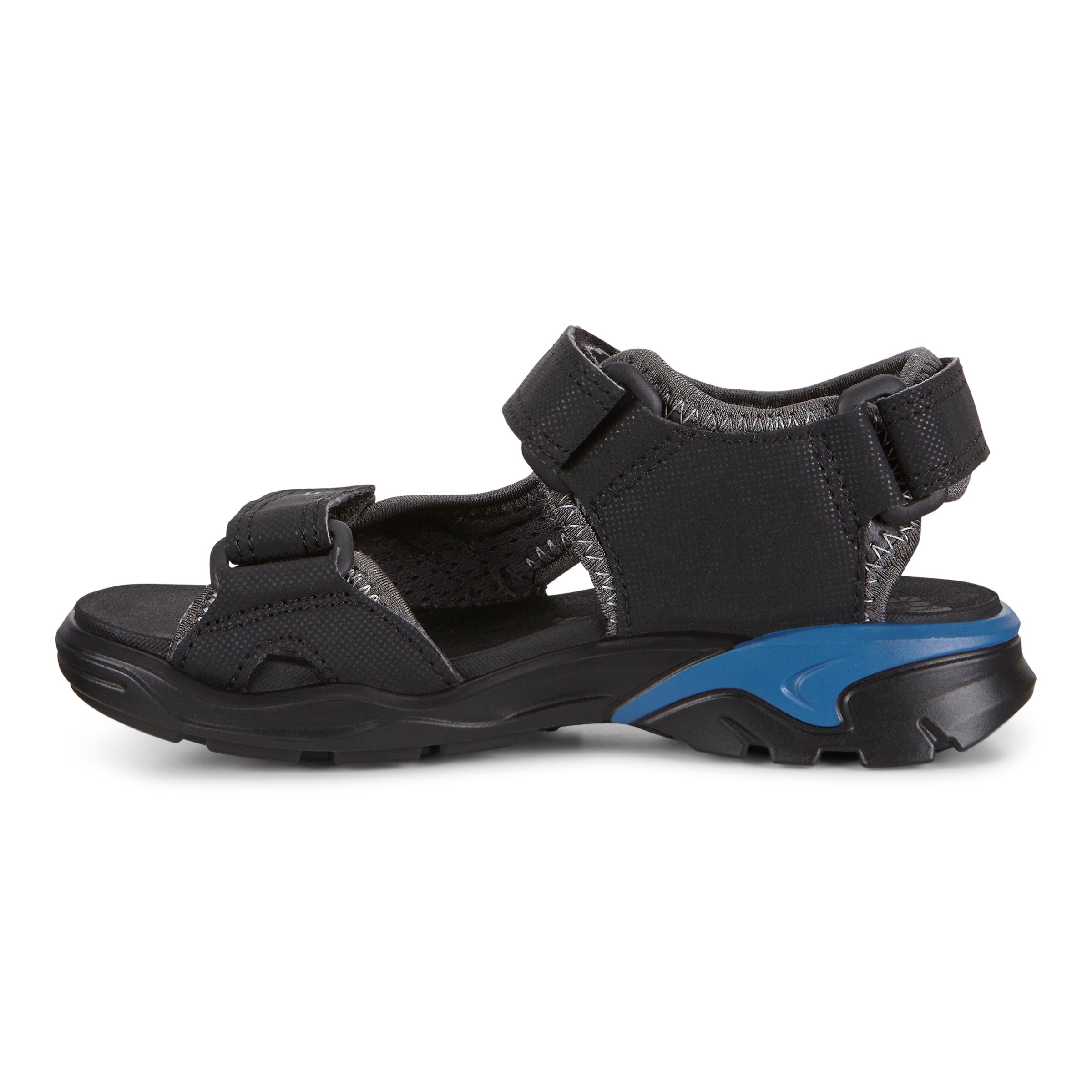 ECCO BIOM Raft Kids Flat Sandals - Black - Inside