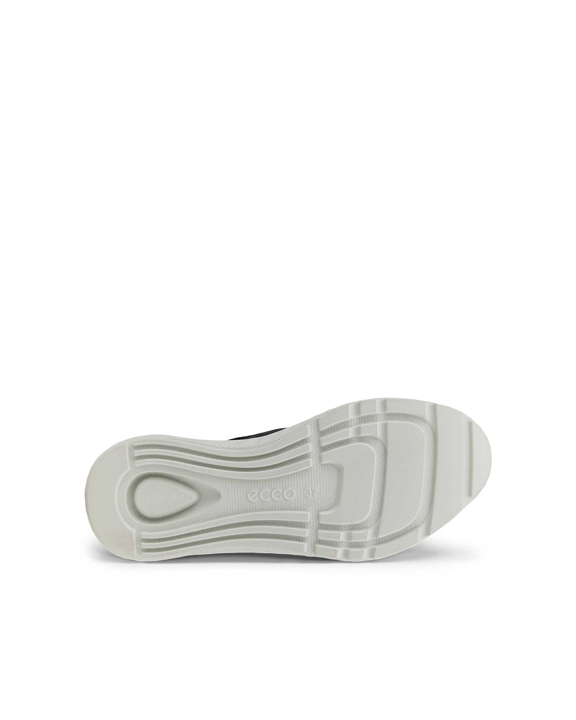 ECCO ATH 1F ウィメンズ レザースリッポンスニーカー - ブラック - Sole