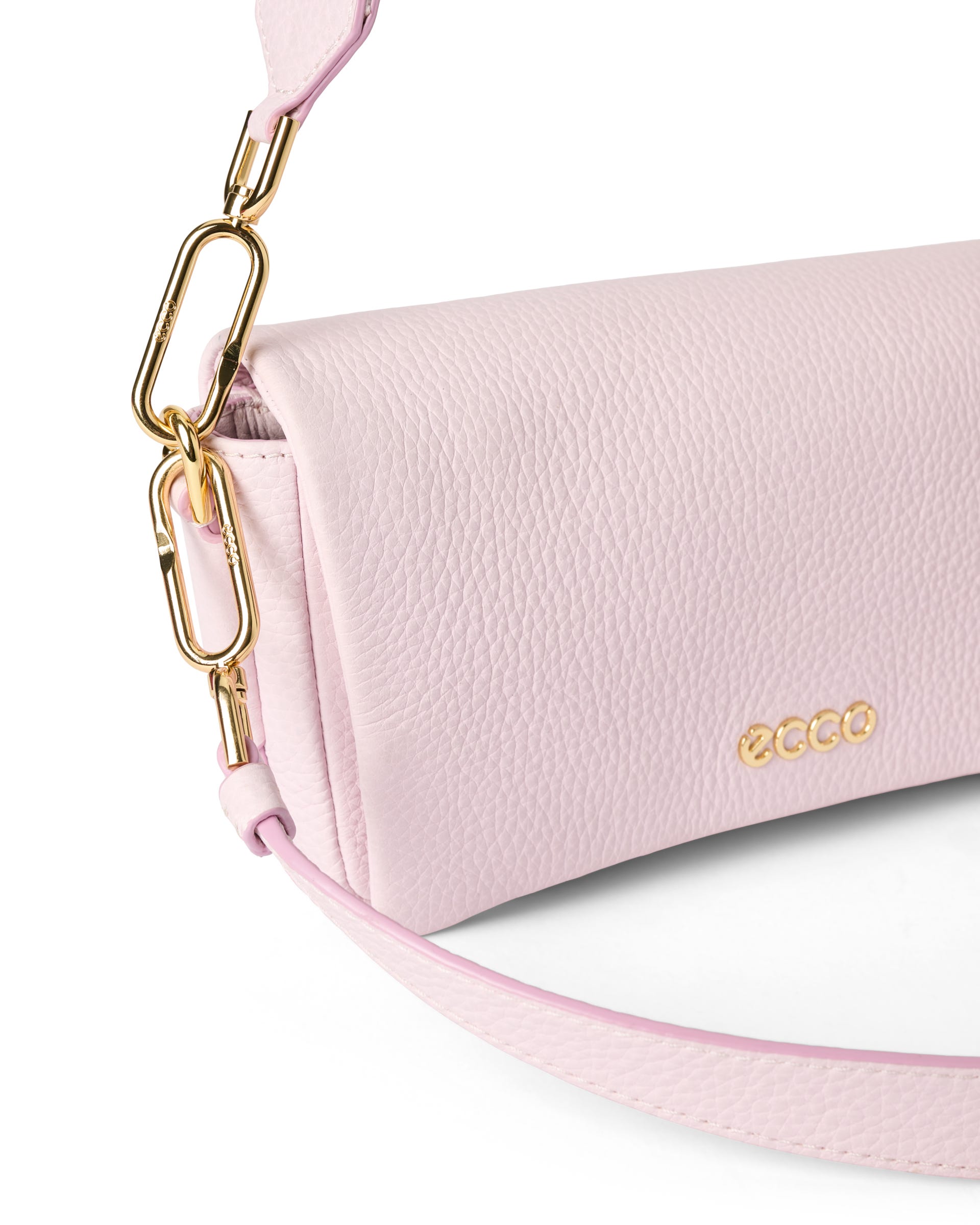 ECCO® Pinch Soft Pebbled Leather Medium Crossbody Bag