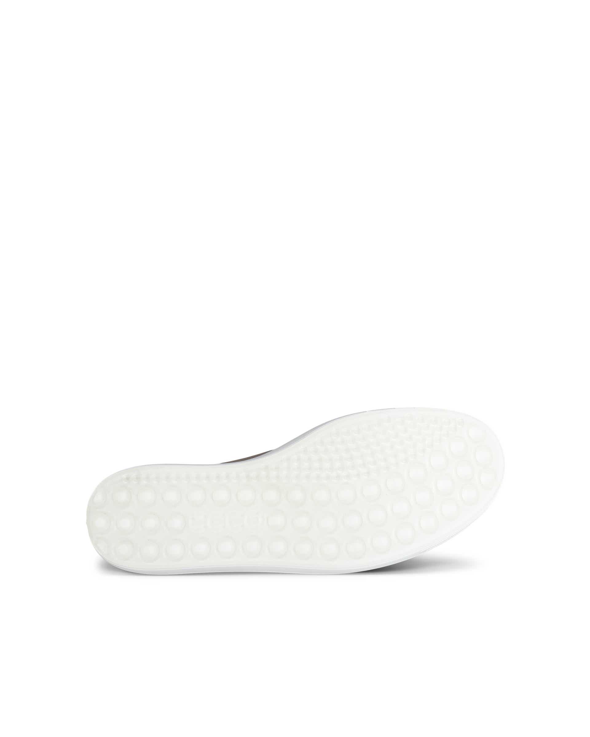 Women's ECCO® SOFT 7 Nubuck Zip Bootie - Gray - Sole
