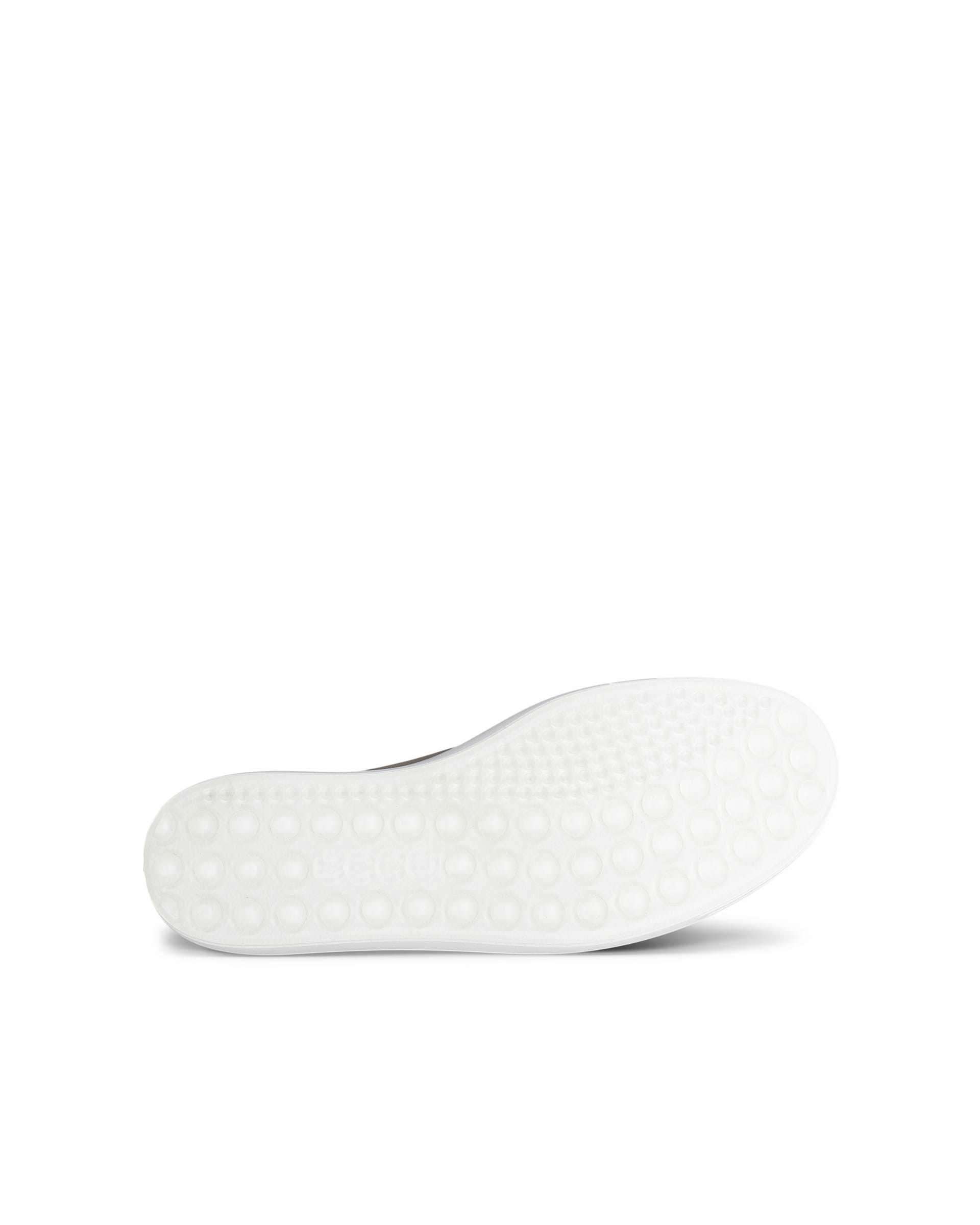 Women's ECCO® SOFT 7 Nubuck Zip Bootie - Gray - Outside