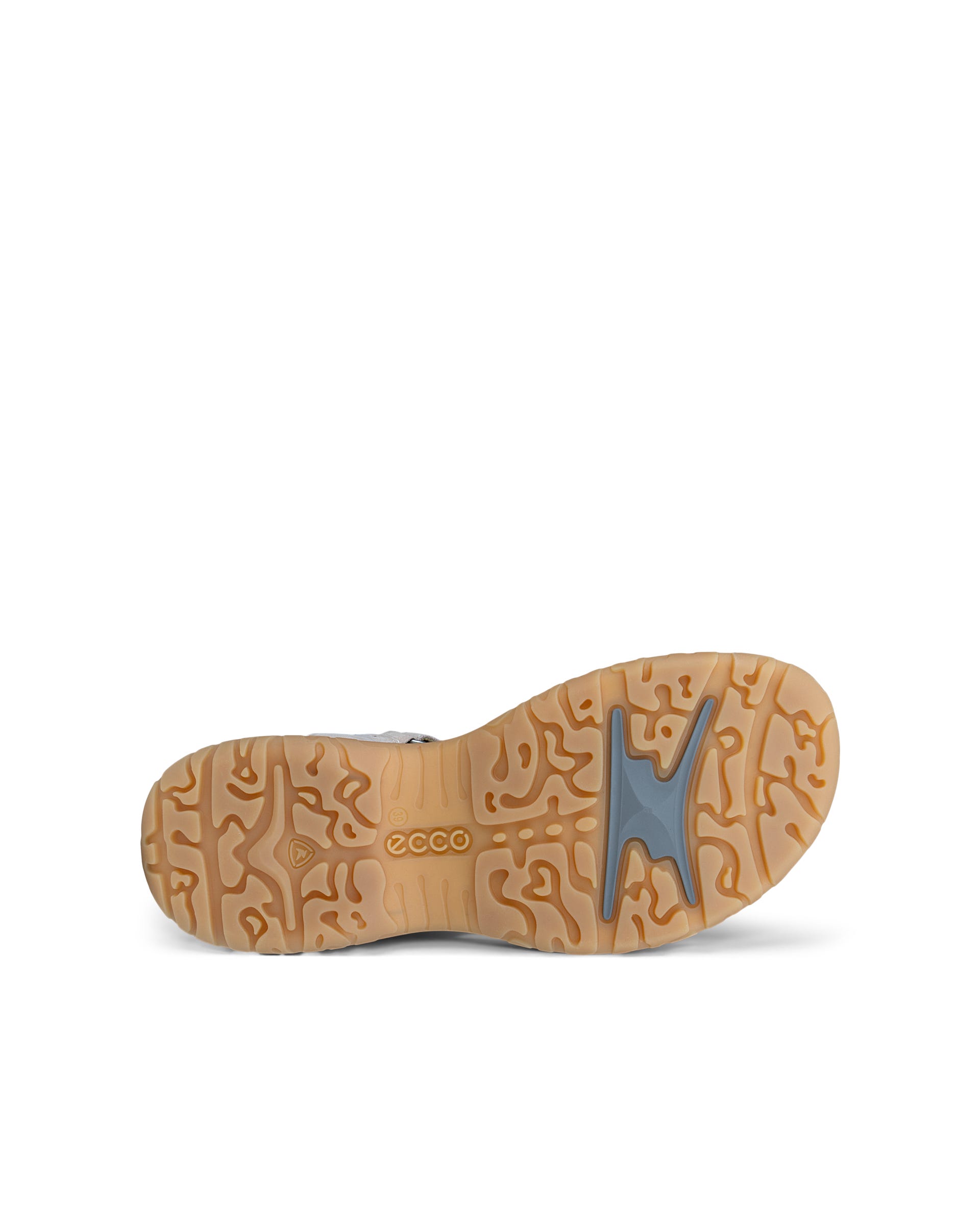 ECCO® Offroad Roam Dames nubuck sandaal met twee bandjes - Beige - Sole