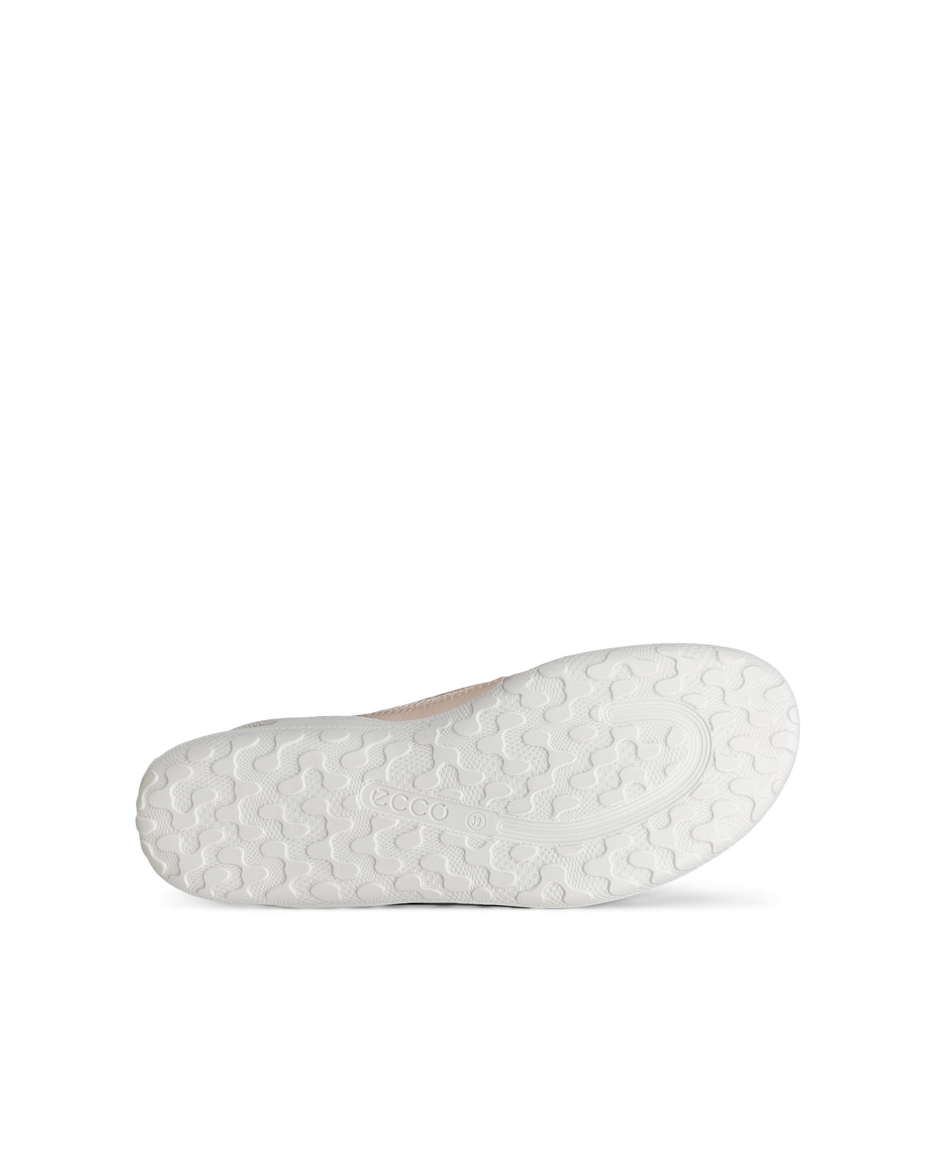 Women's ECCO® Biom Lite Textile Ballerina - Beige - Sole