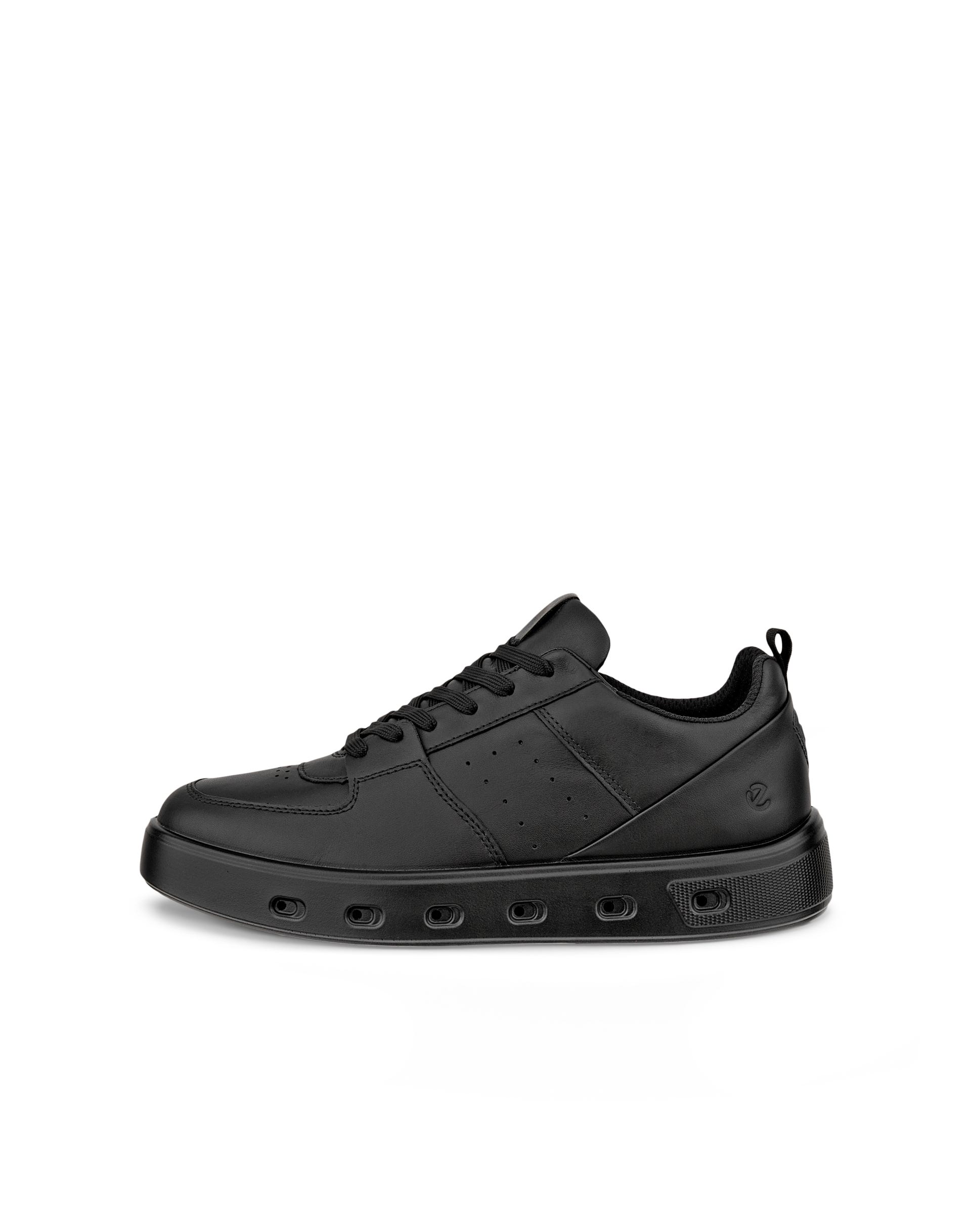 ECCO® STREET 720 Damen Ledersneaker mit Gore-Tex - Schwarz - Outside