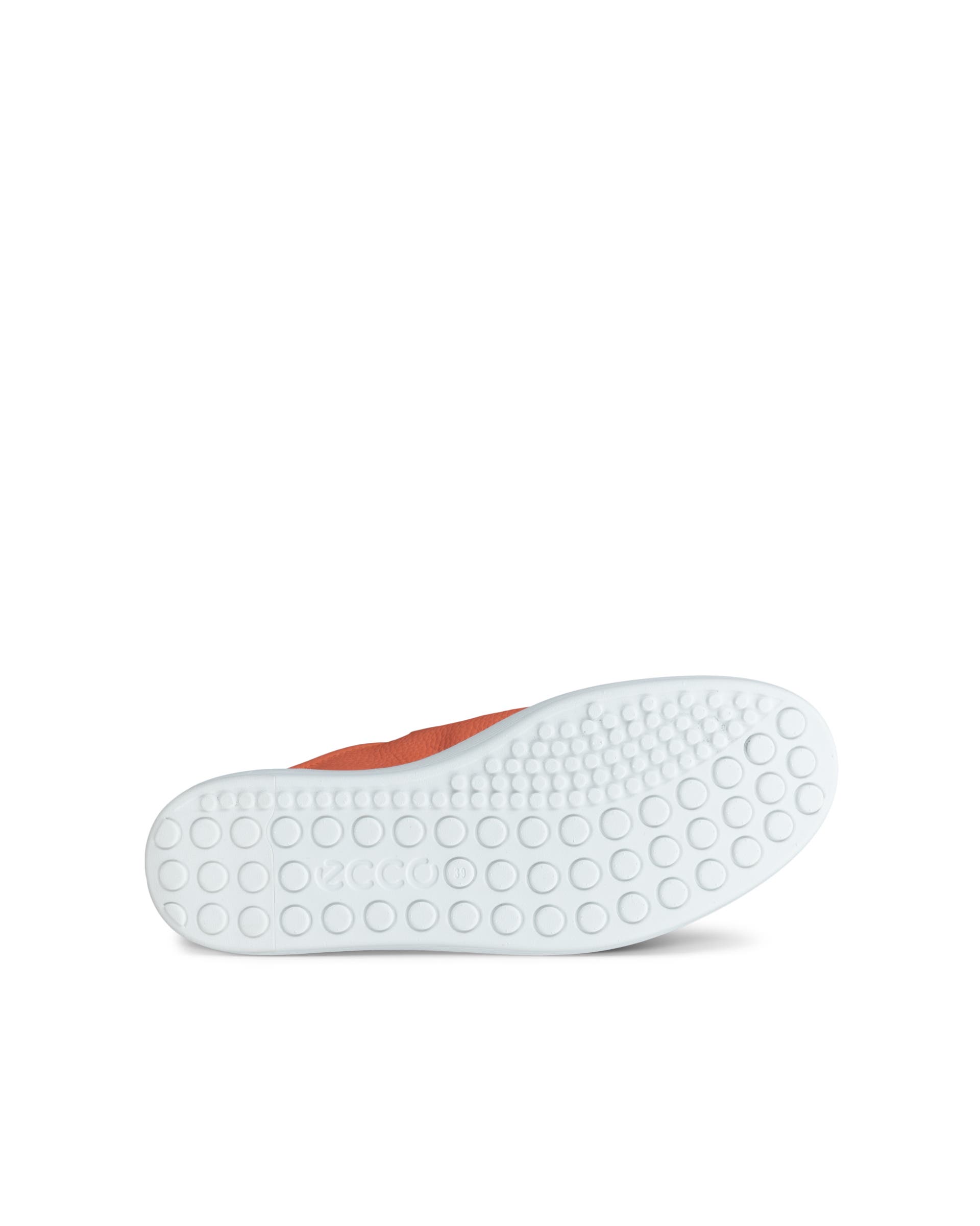 Women's ECCO® Soft 60 Leather Sneaker - Orange - Sole