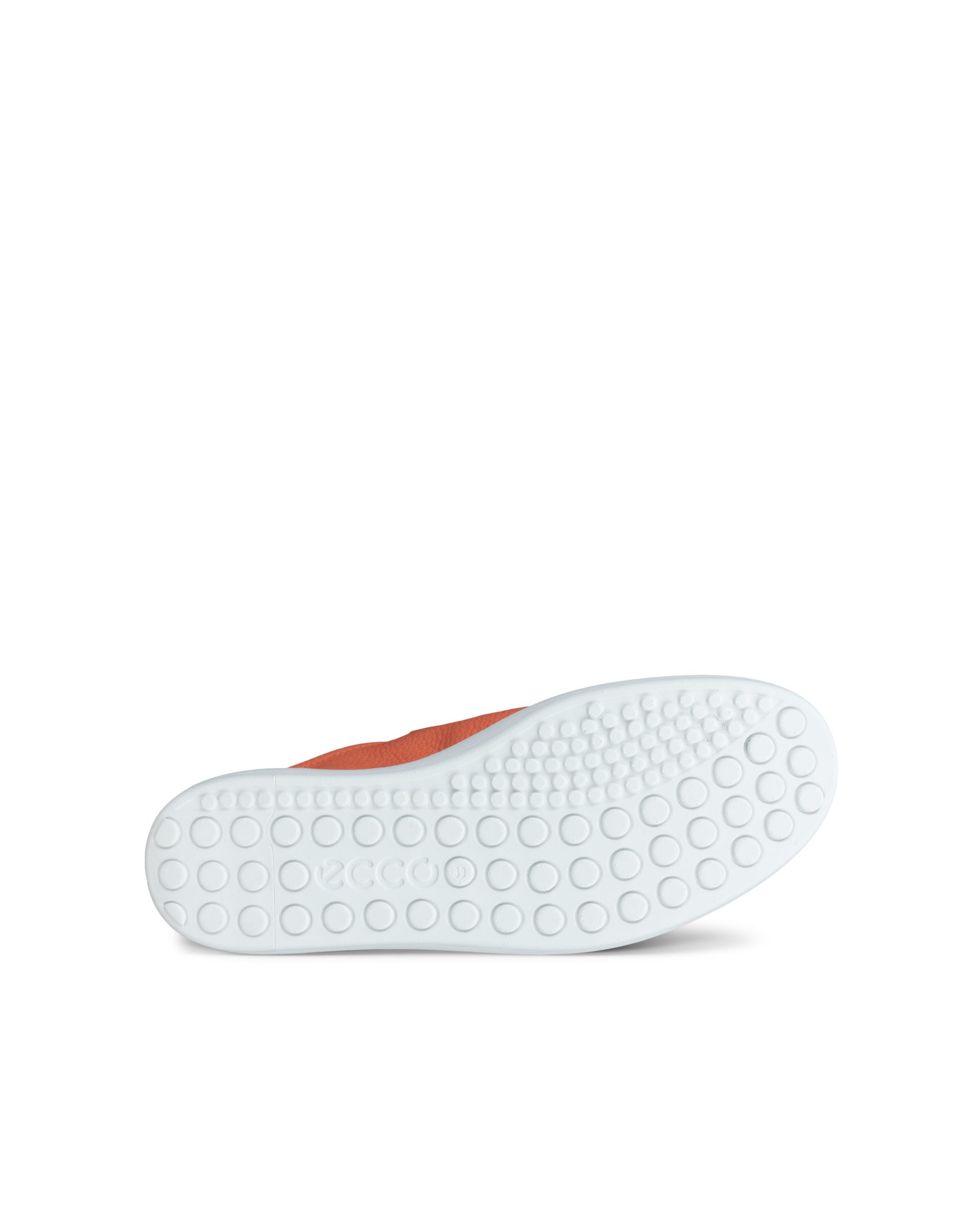 Women's ECCO® Soft 60 Leather Sneaker - Orange - Sole
