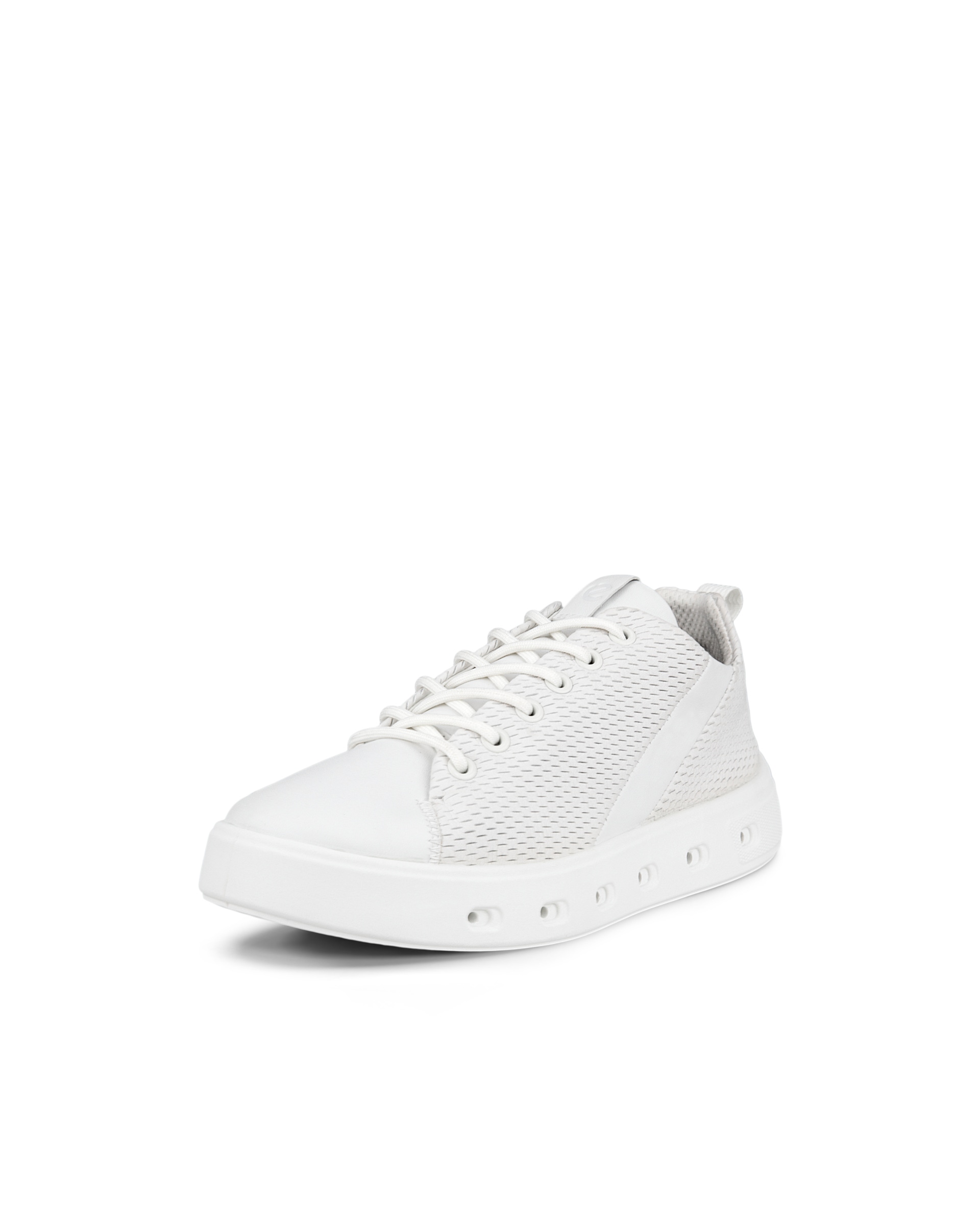 ECCO® Street 720 baskets en cuir Gore-Tex pour femme - Blanc - Main