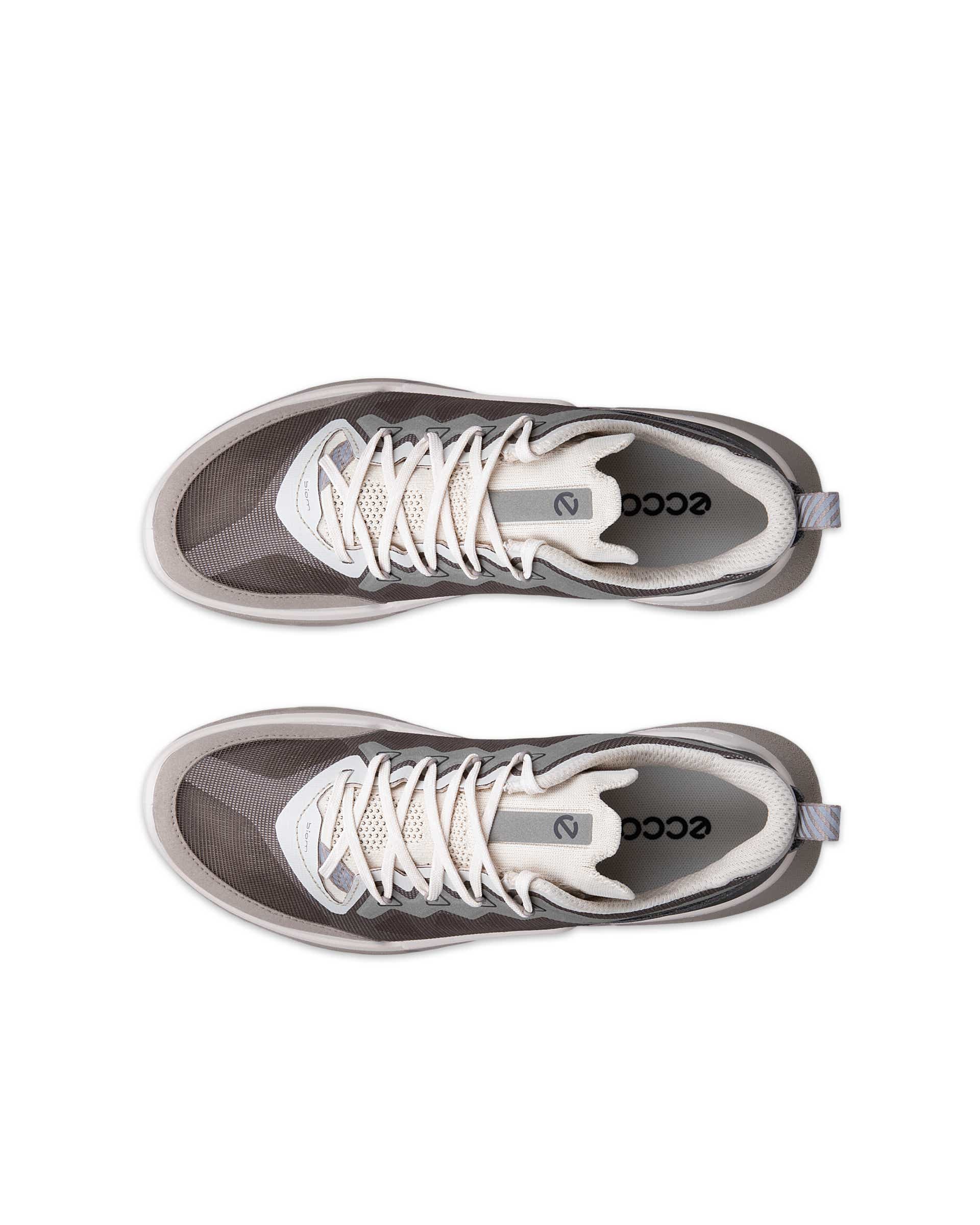 Women's ECCO® Biom 720 Textile Sneaker - Gray - Top left pair