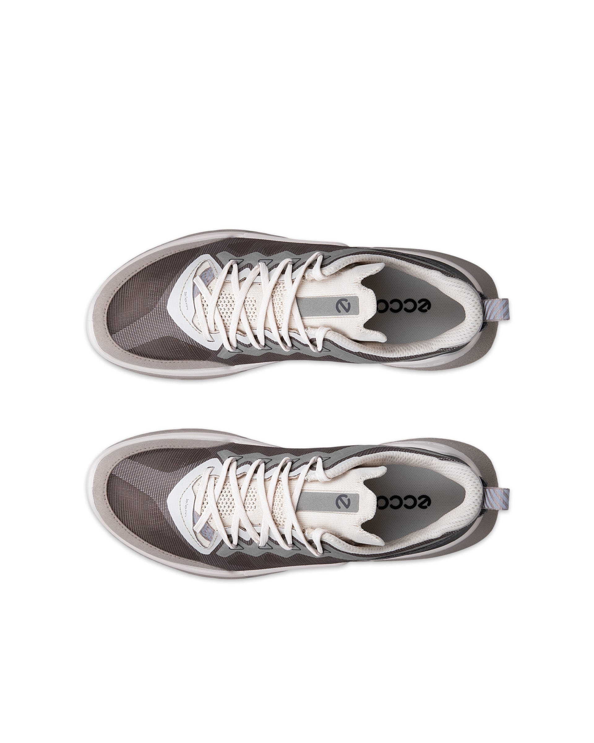 Women's ECCO® Biom 720 Textile Sneaker - Gray - Outside