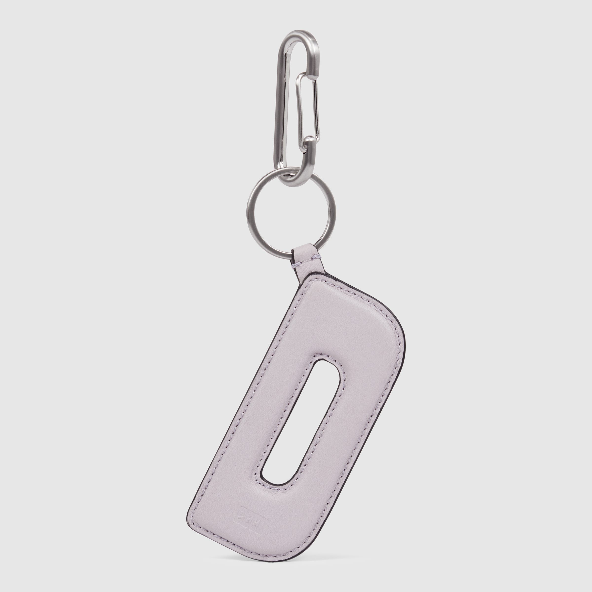 ECCO® E Padded 'D' Leather Charm - Purple - Main