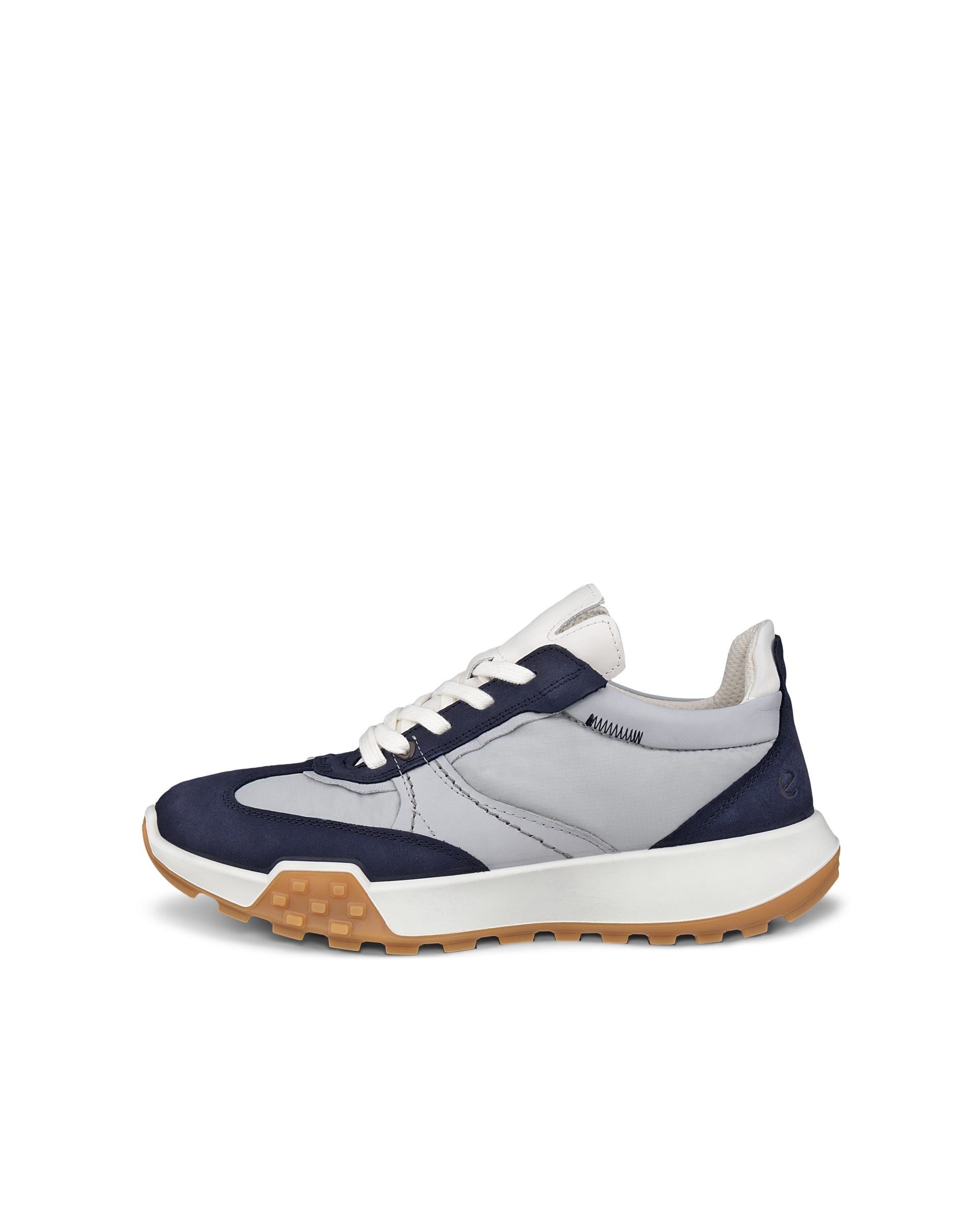 ECCO® Retro Sneaker baskets en cuir pour femme - Multicolore - Outside