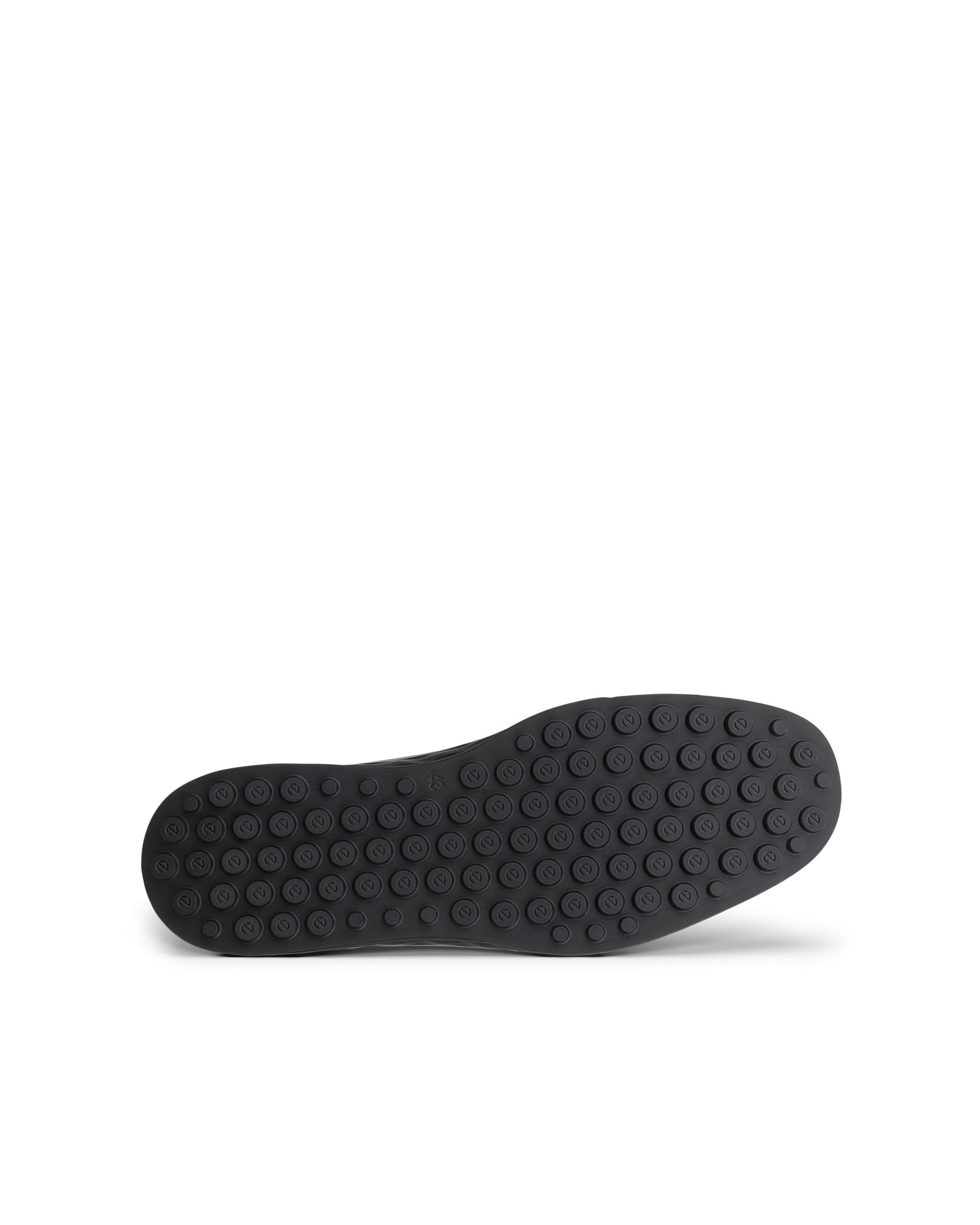 Męskie skórzane mokasyny ECCO® S Lite Moc - Czarny - Outside