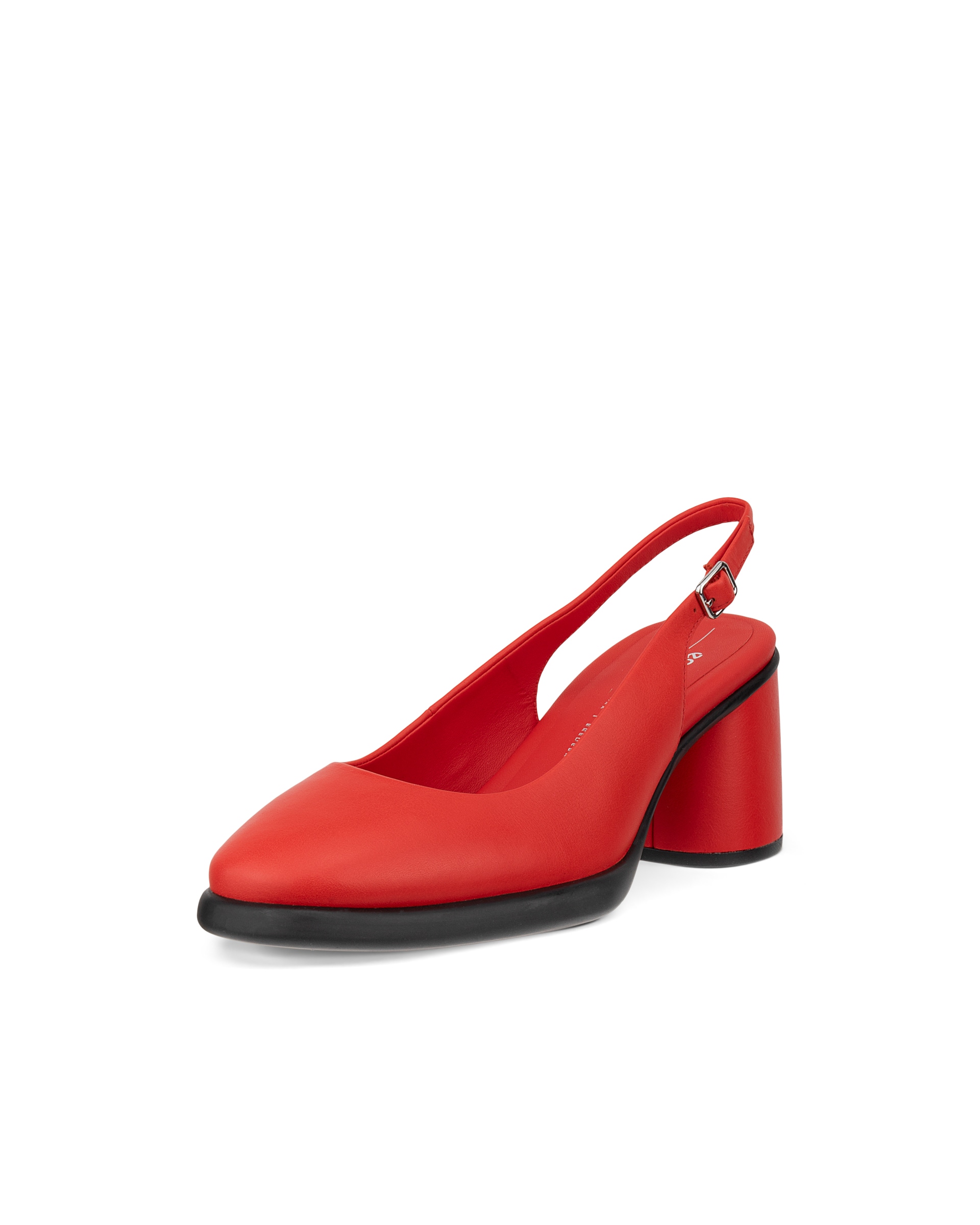 ECCO® Sculpted LX 55 plokk-kontsaga nahast kingad naistele - Punane - Main