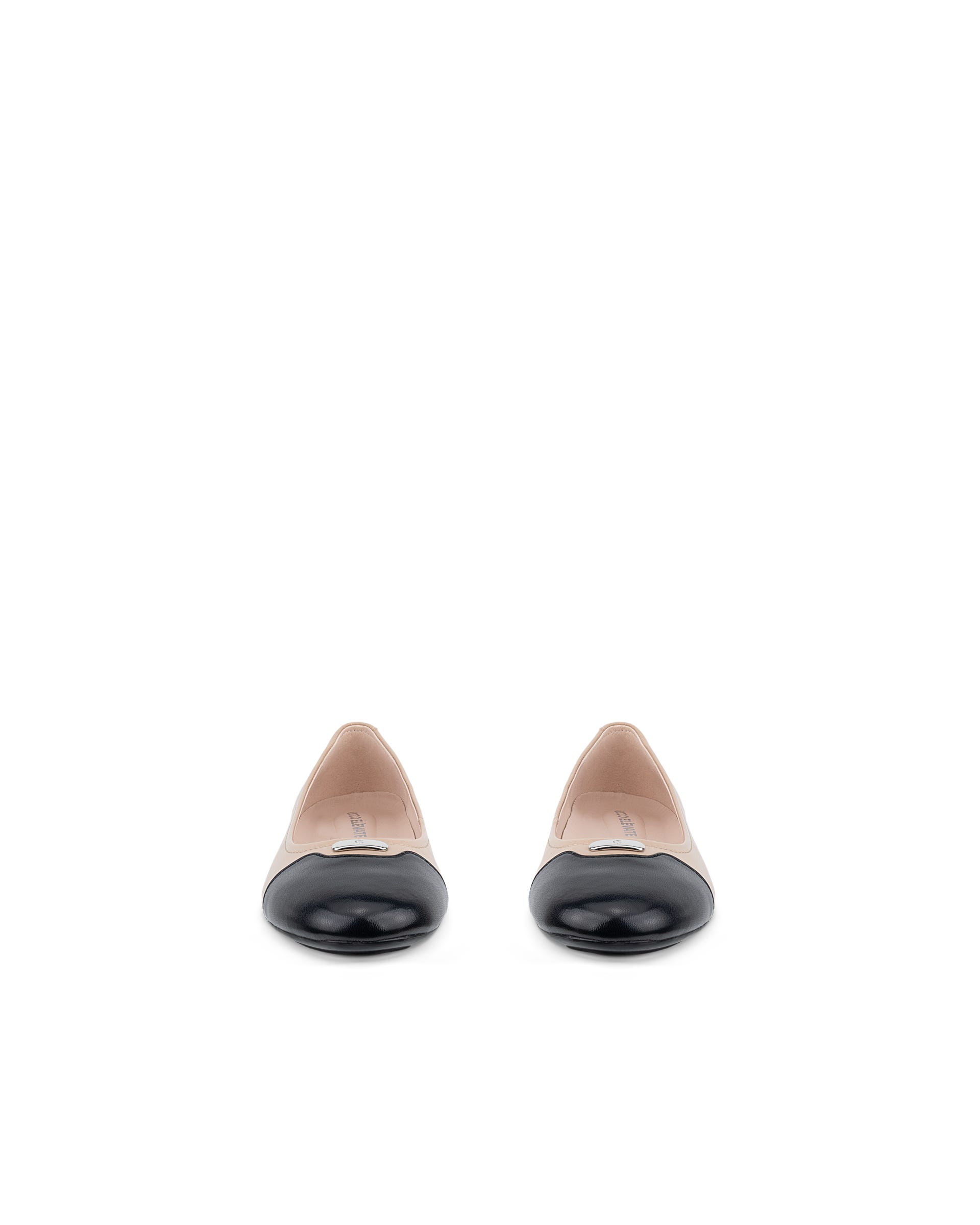 ECCO® ELEVATE 15 ballerines en cuir pour femme - Beige - Outside