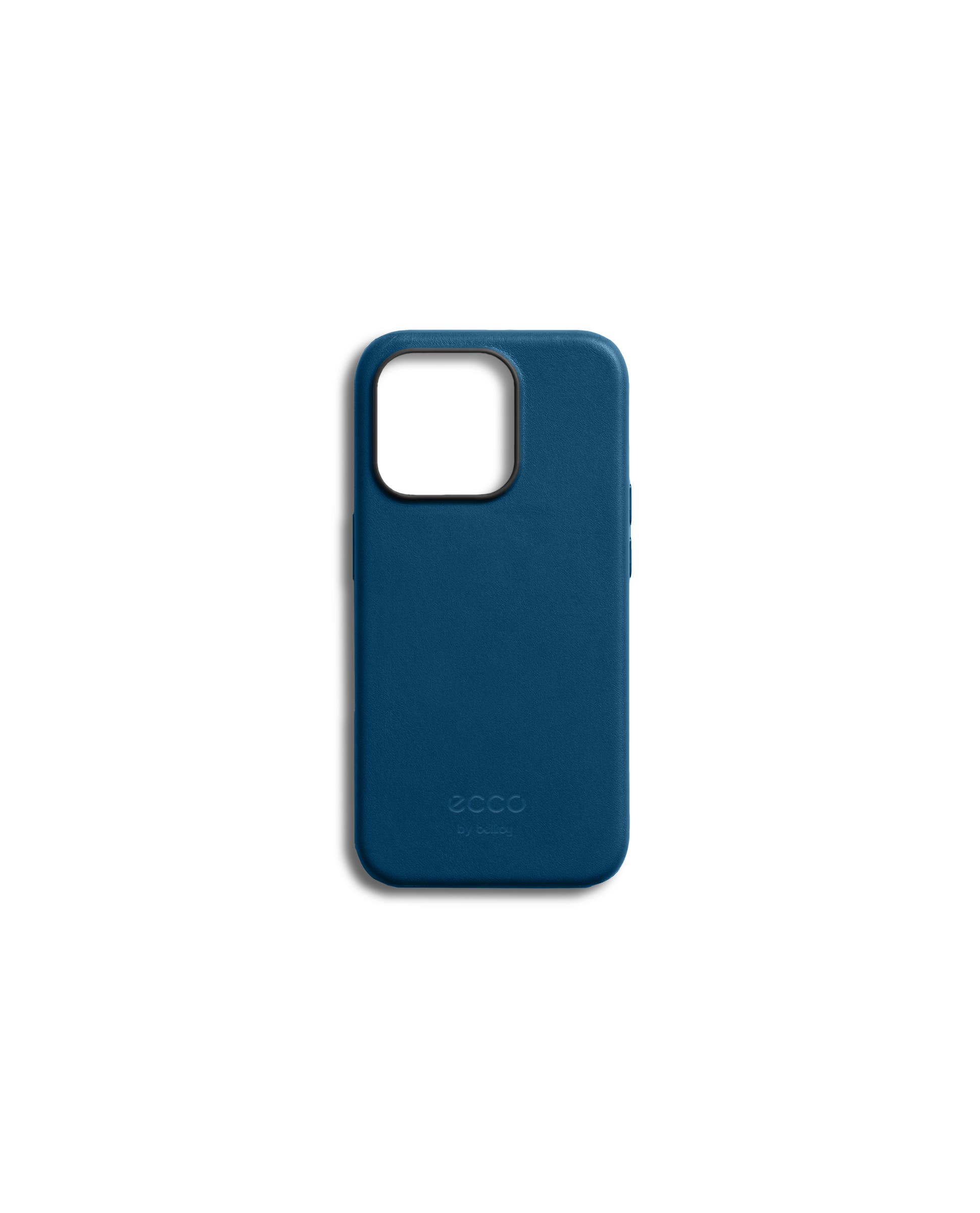 ECCO X Bellroy Phone Case 15 Pro レザースマホケース - ブルー - Main