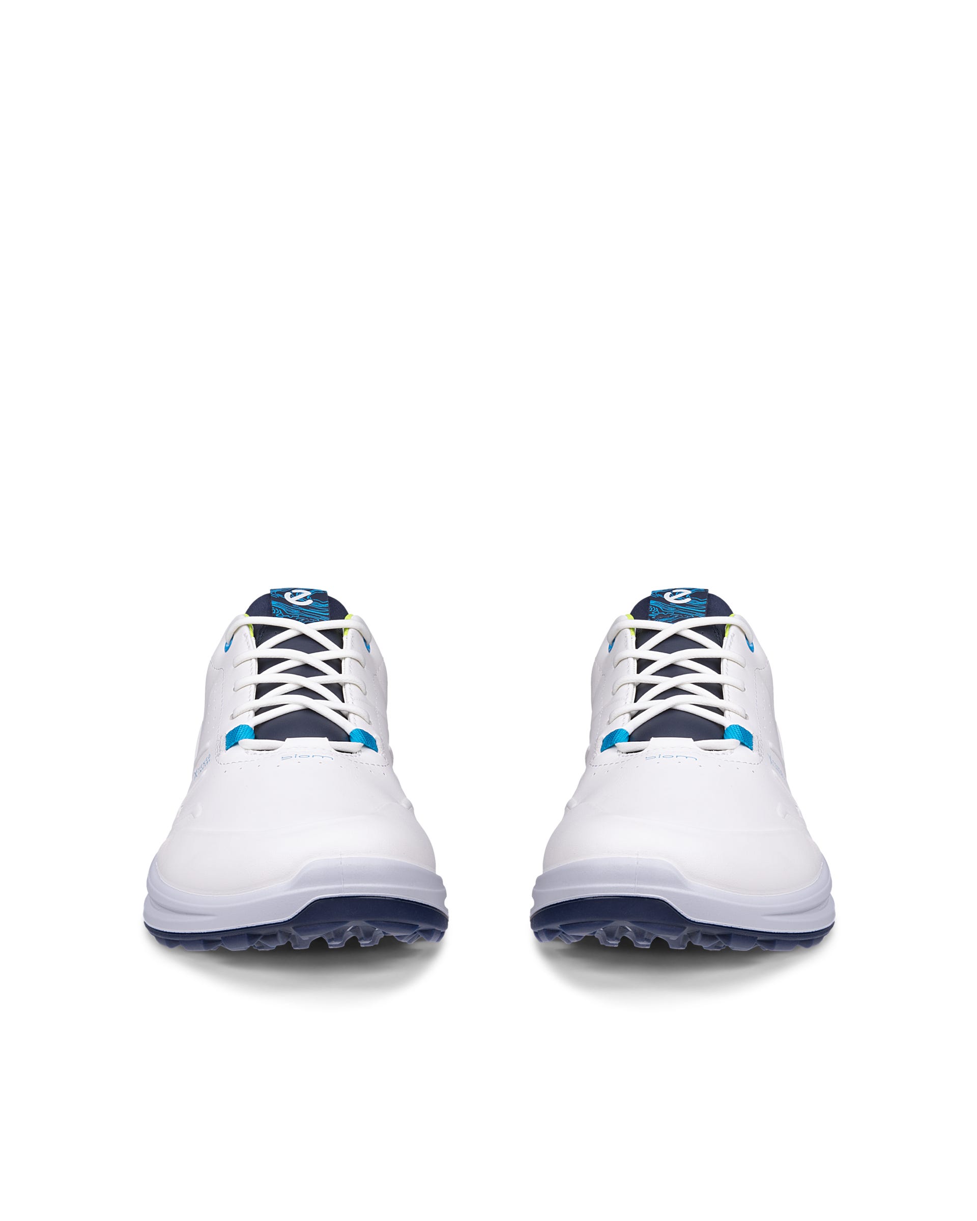 Men's ECCO® Golf Biom H6 Leather Waterproof Golf Shoe - White - Outside