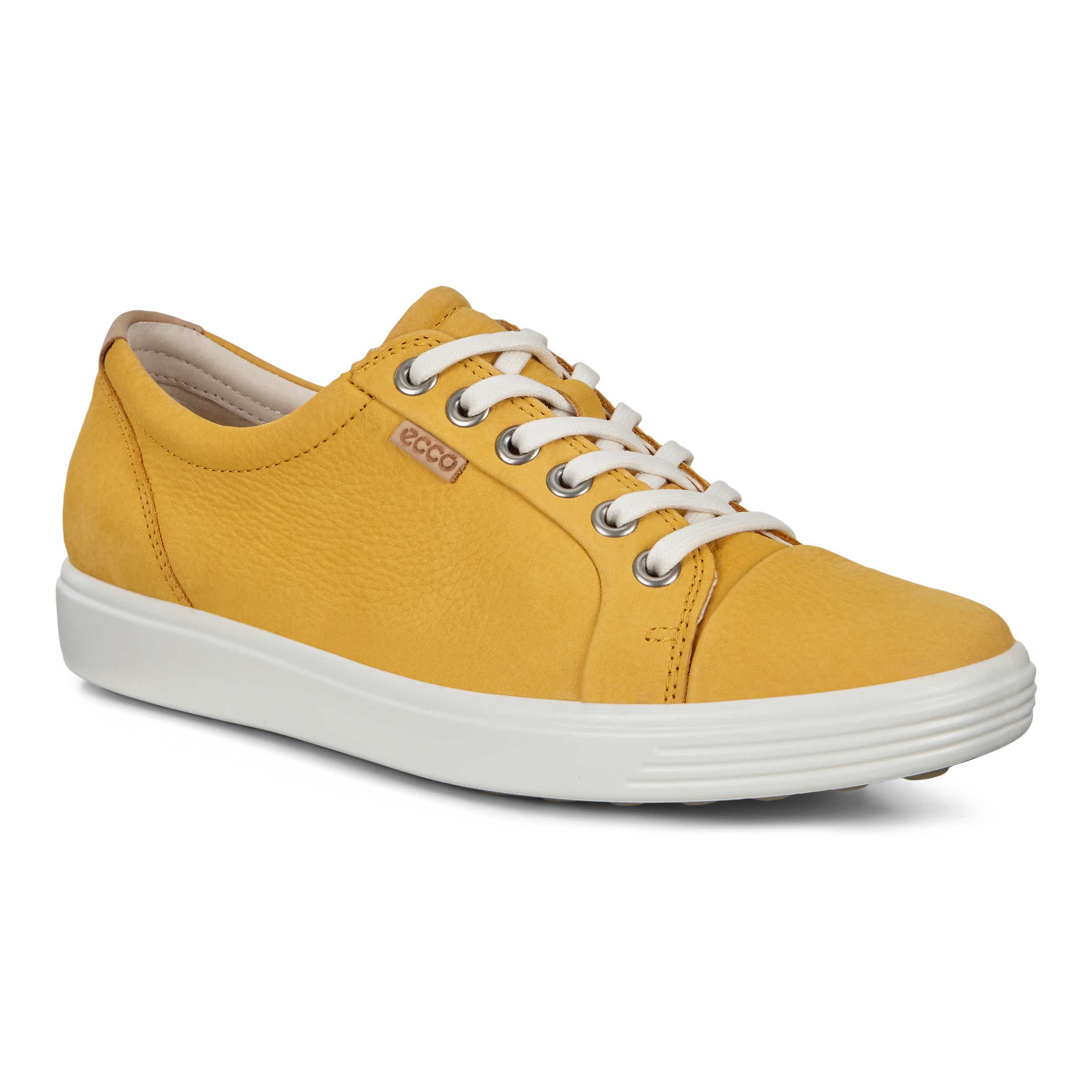 ECCO Women's Soft 7 Sneakers - Yellow - Main