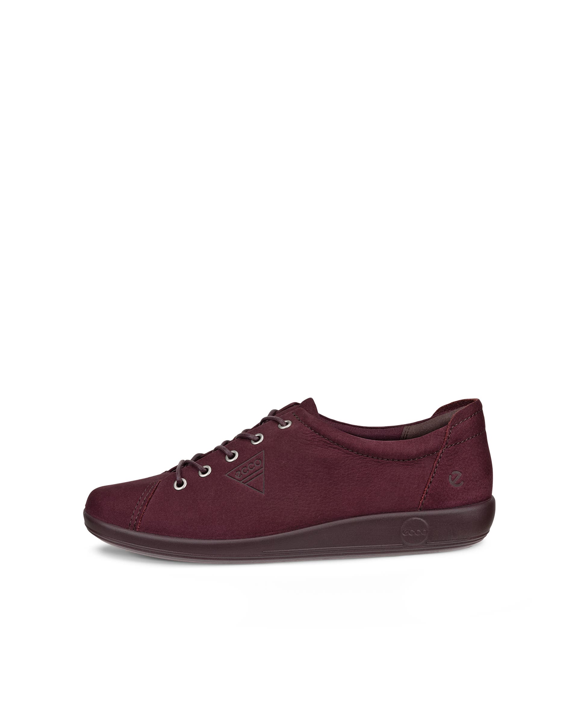 ECCO® Soft 2.0 Damen Ledersneaker - Lila - Outside