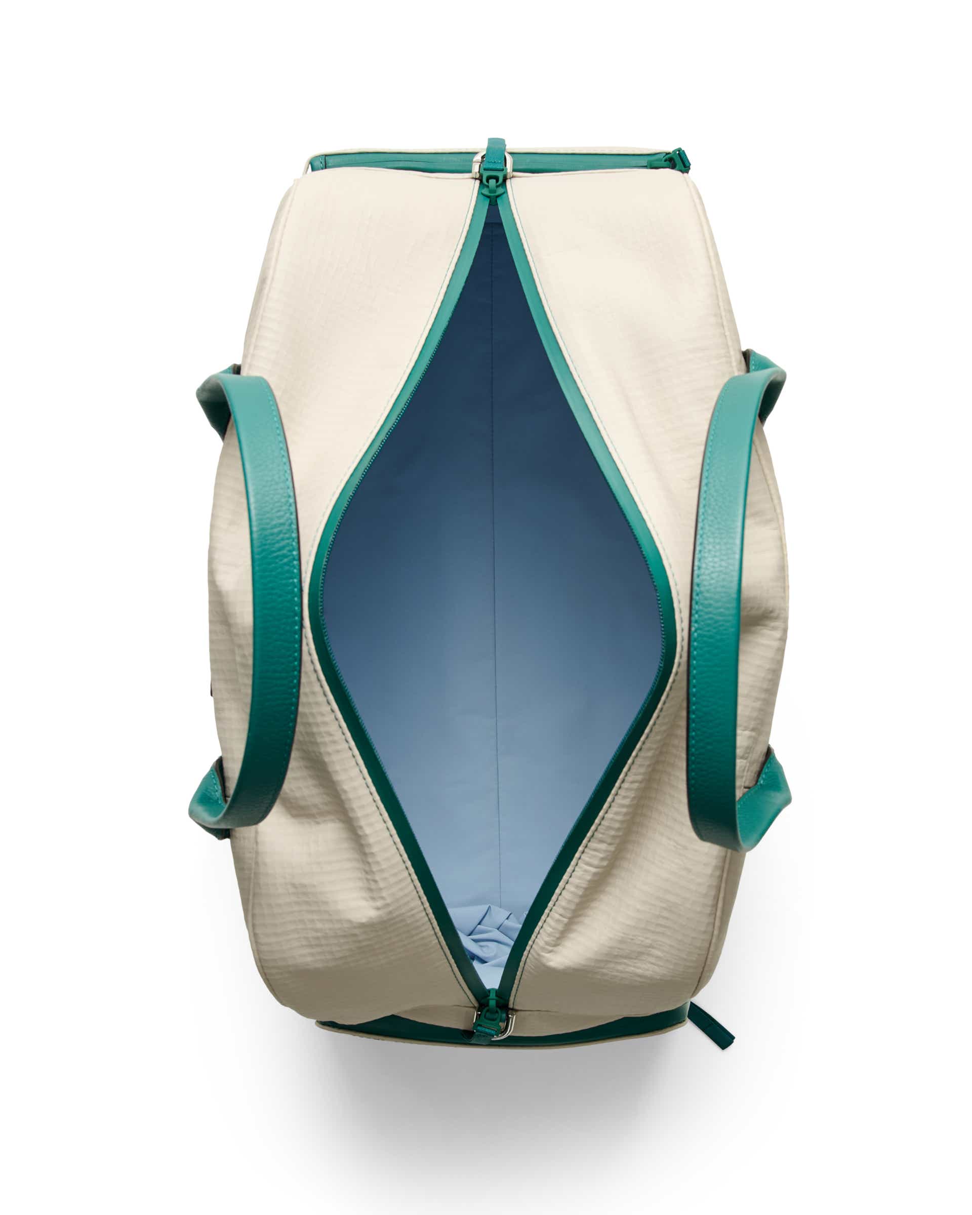 ECCO® GOLF BOSTON ZEFER Leder-Dufflebag - Beige - Birdeye