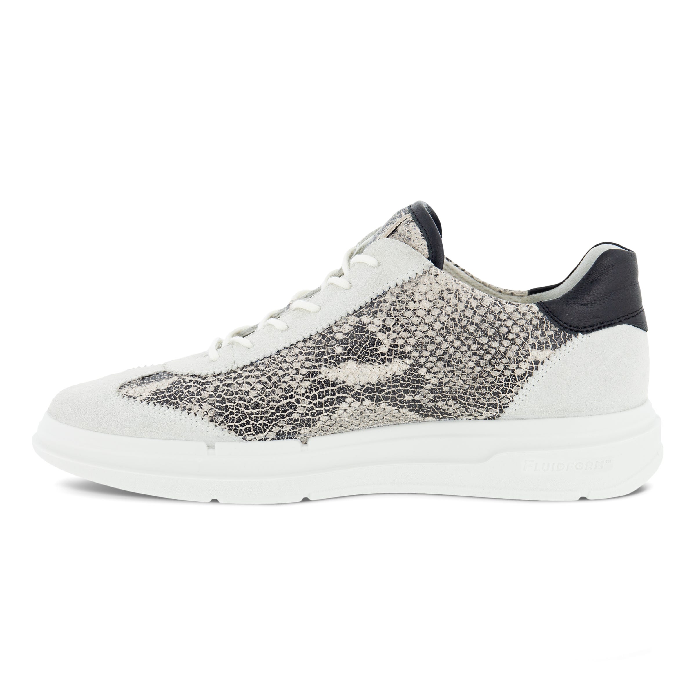 Women's ECCO® Soft X Leather Sneaker - White - Inside