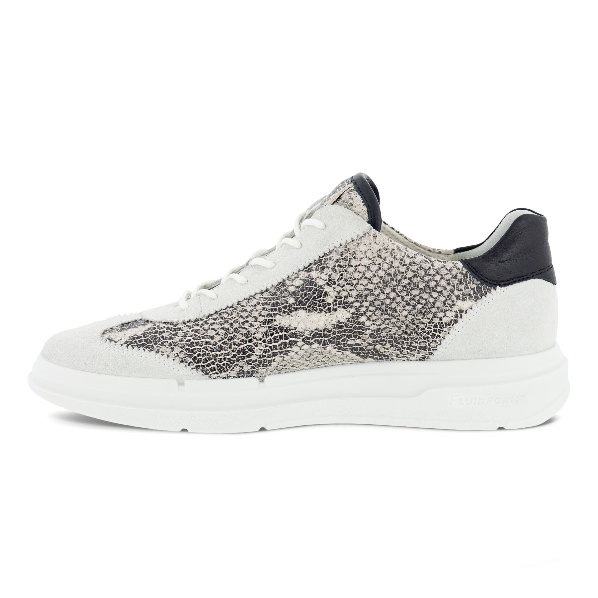 Women's ECCO® Soft X Leather Sneaker - White - Inside