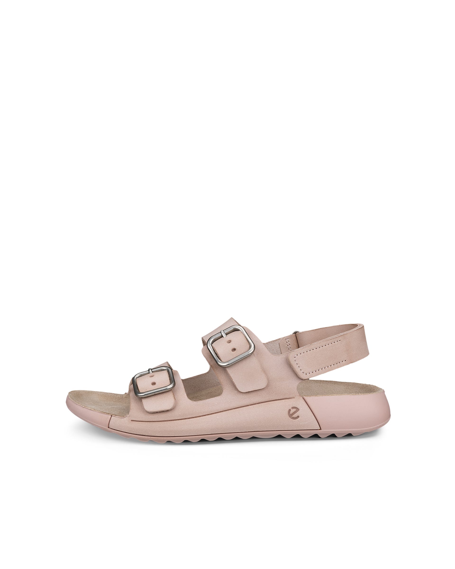 ECCO® COZMO sandale de marche en nubuck pour femme - Rose - Outside