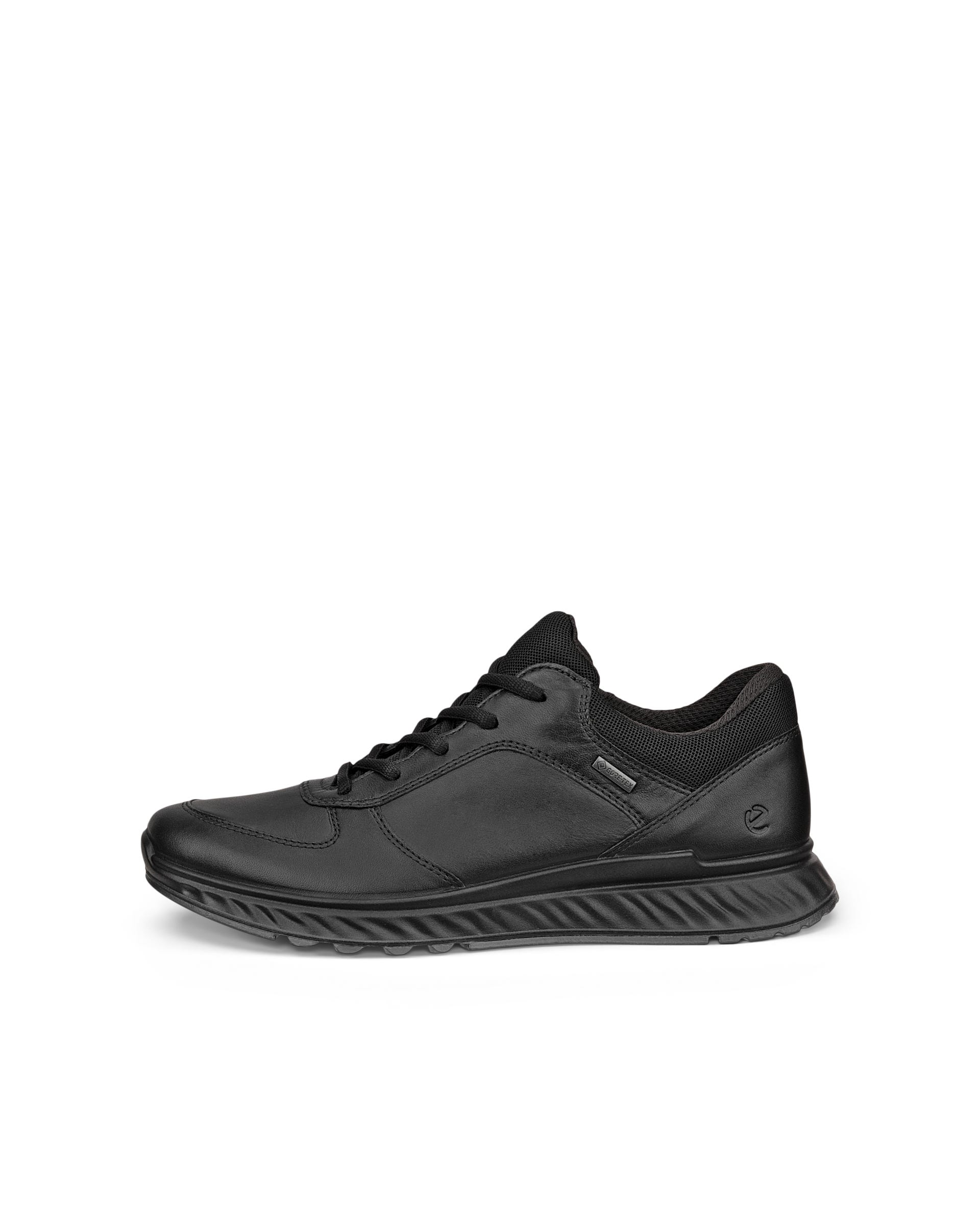 ECCO® Exostride Damen Outdoor-Schuhe aus Leder mit Gore-Tex - Schwarz - Outside