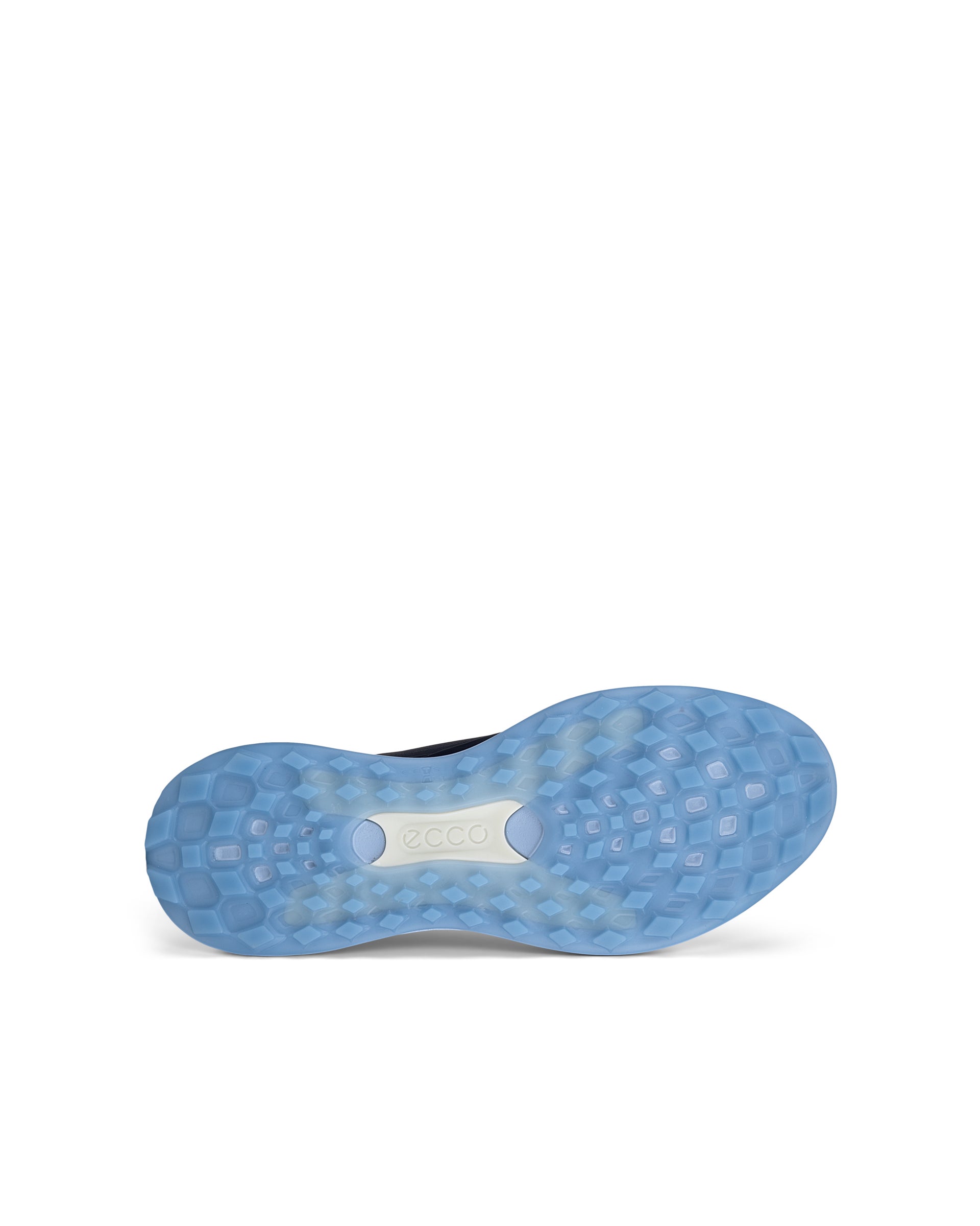 Ženski vodoodporni usnjeni čevlji za golf ECCO® Golf LT1 - Modra - Sole