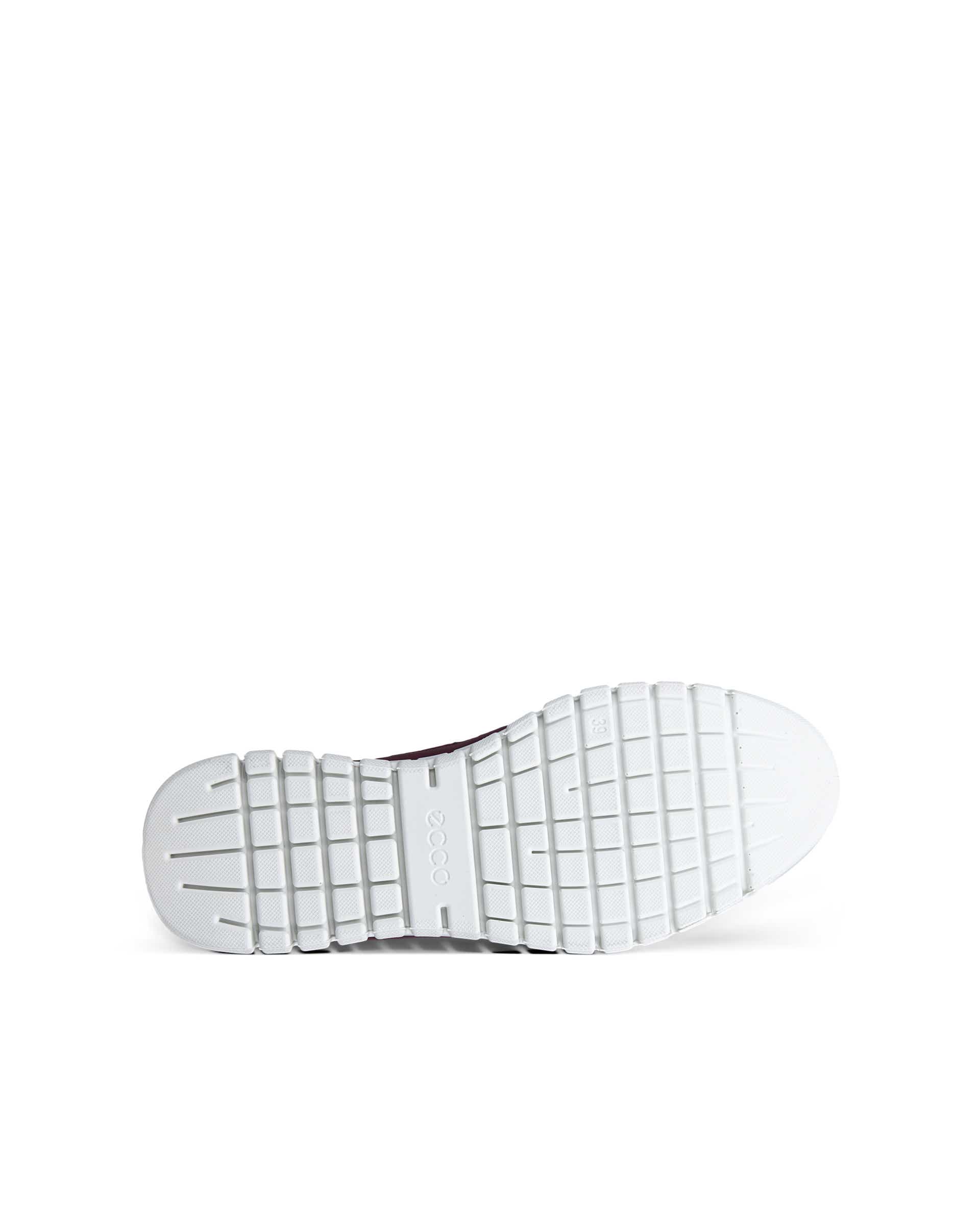 ECCO® GRUUV LITE chaussures à lacets en textile pour femme - Rouge - Sole