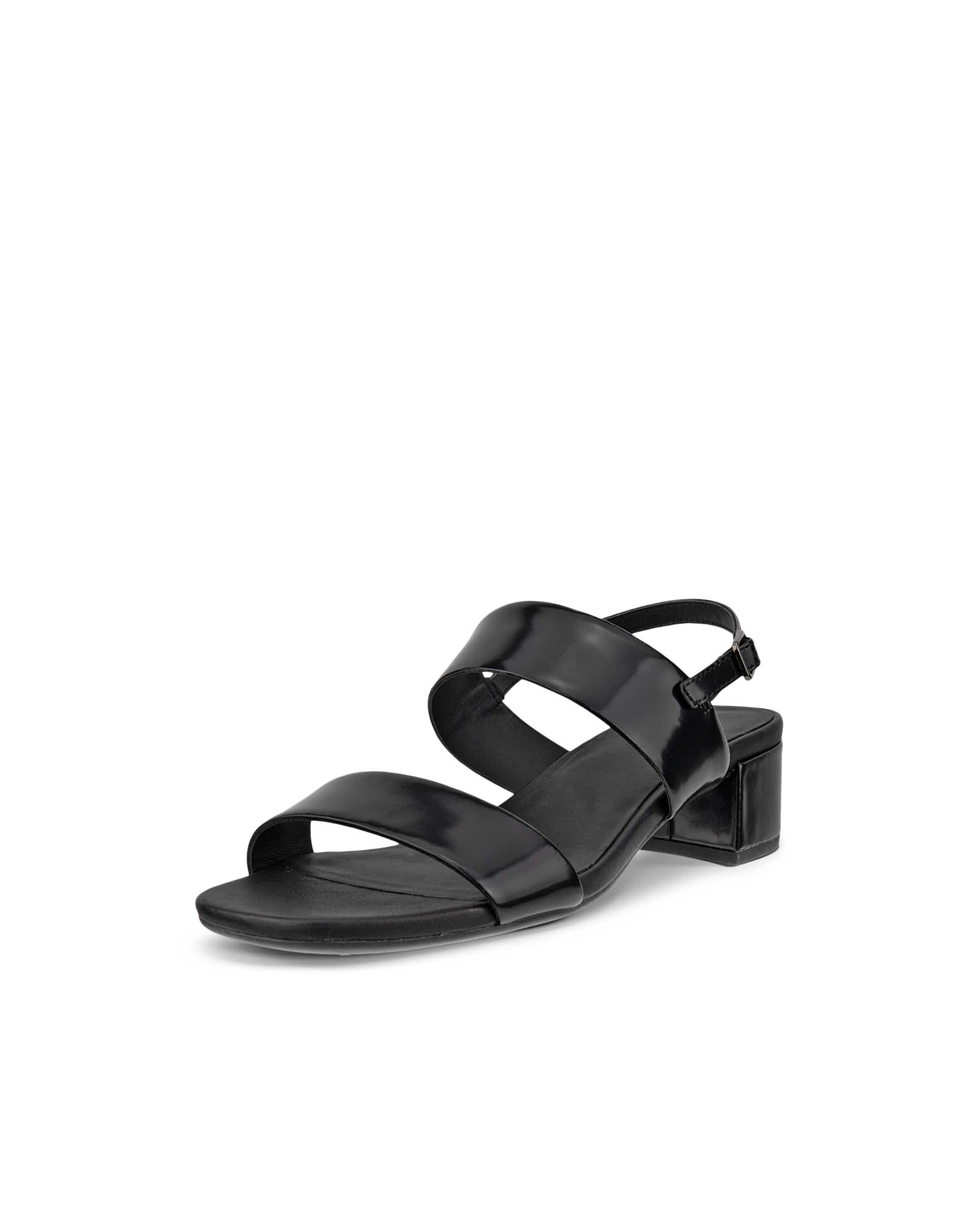 ECCO® LIVA SANDAL 35 Högklackad skinnsandal dam - Svart - Main