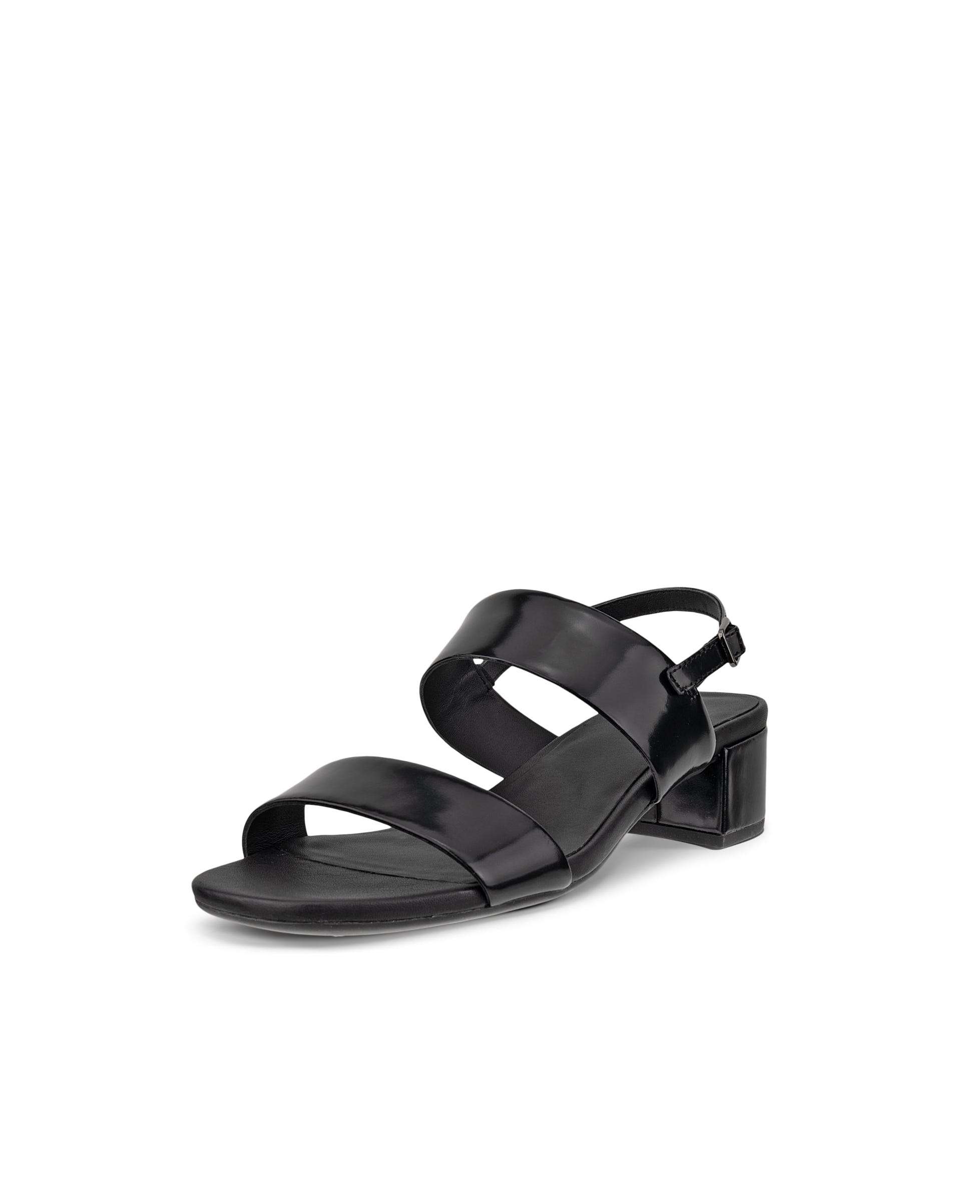 Women's ECCO® Liva Sandal 35 Patent Leather Heeled