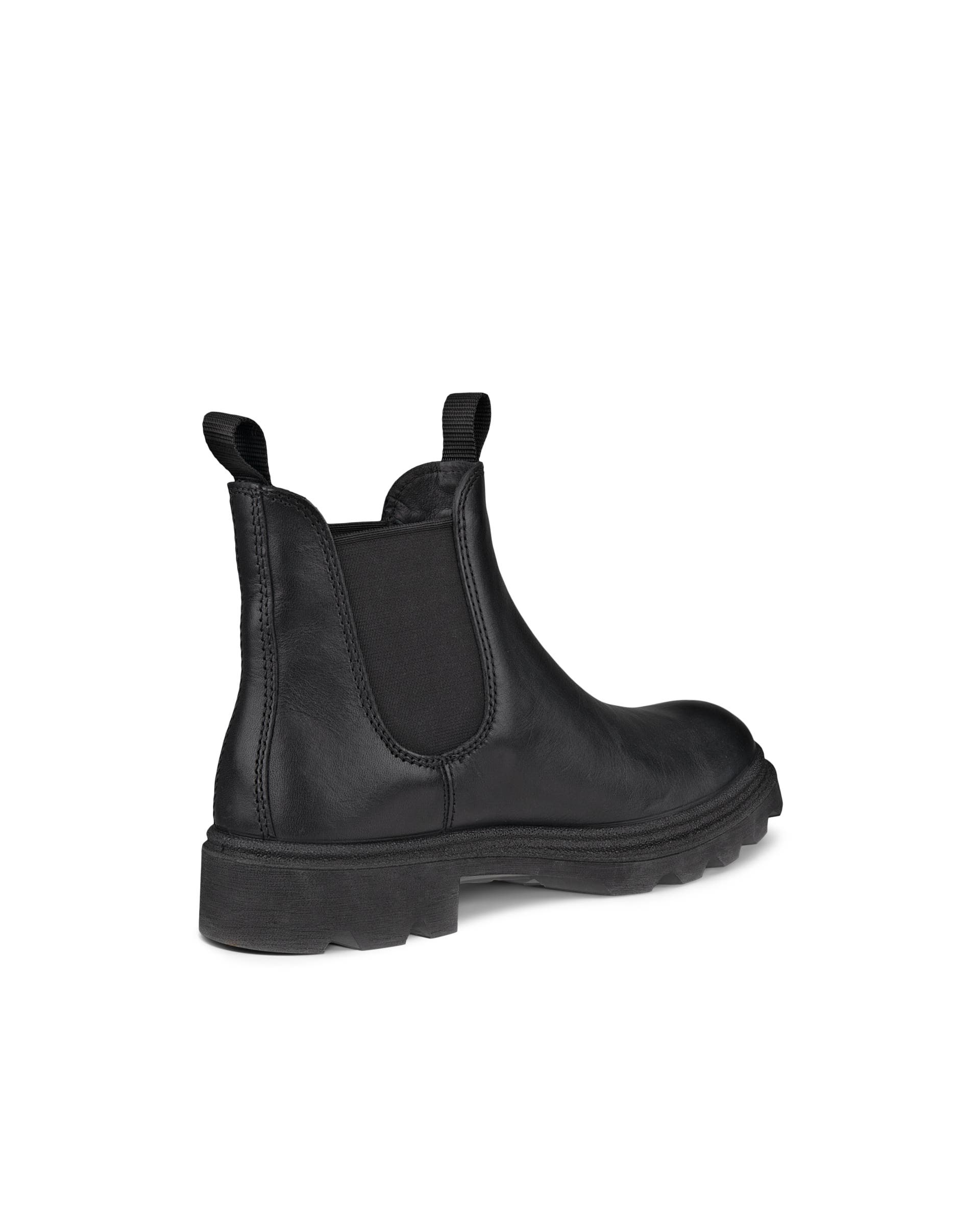 ECCO® Grainer odiniai „Chelsea“ stiliaus batai moterims - Juoda - Back