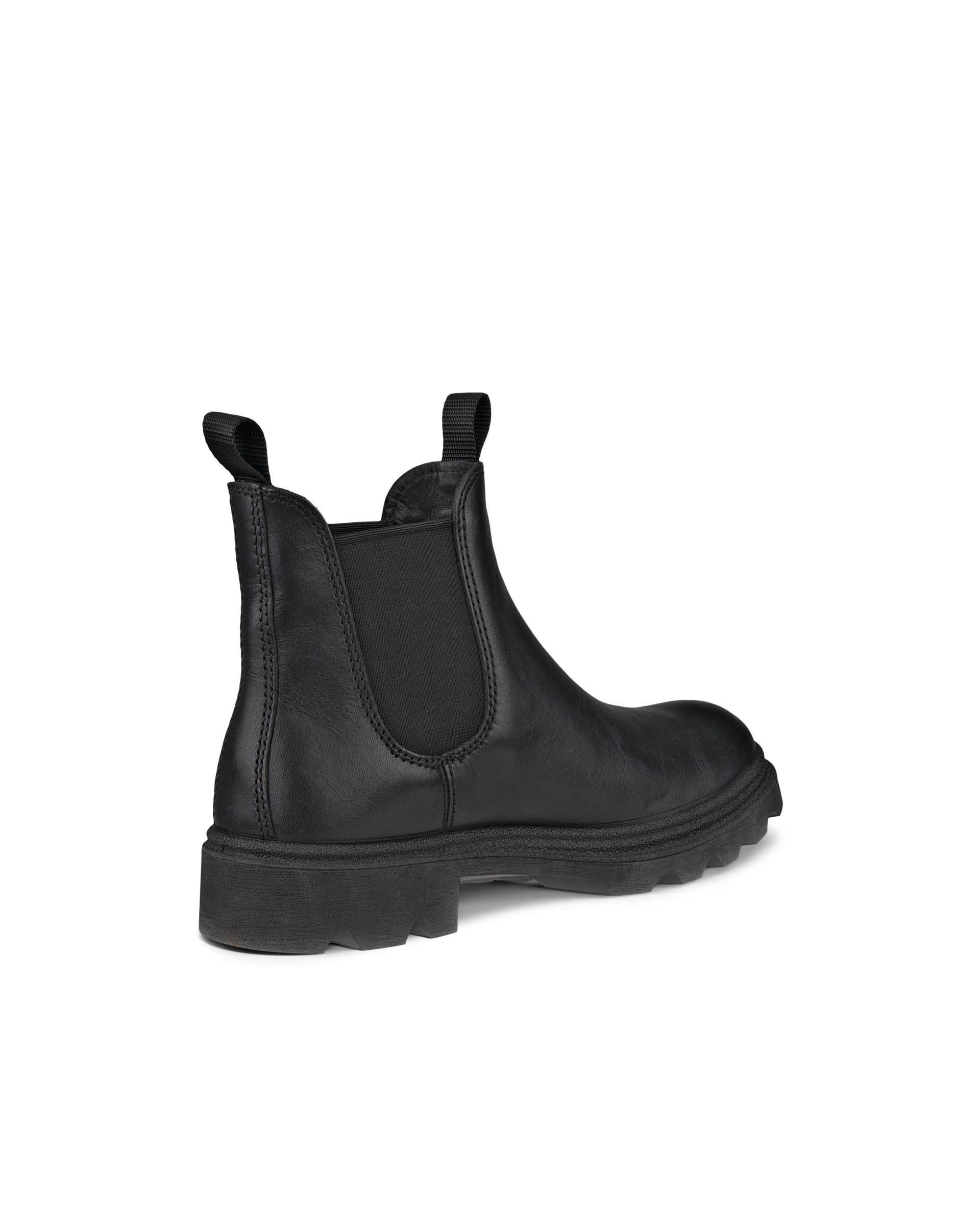 ECCO® Grainer odiniai „Chelsea“ stiliaus batai moterims - Juoda - Back