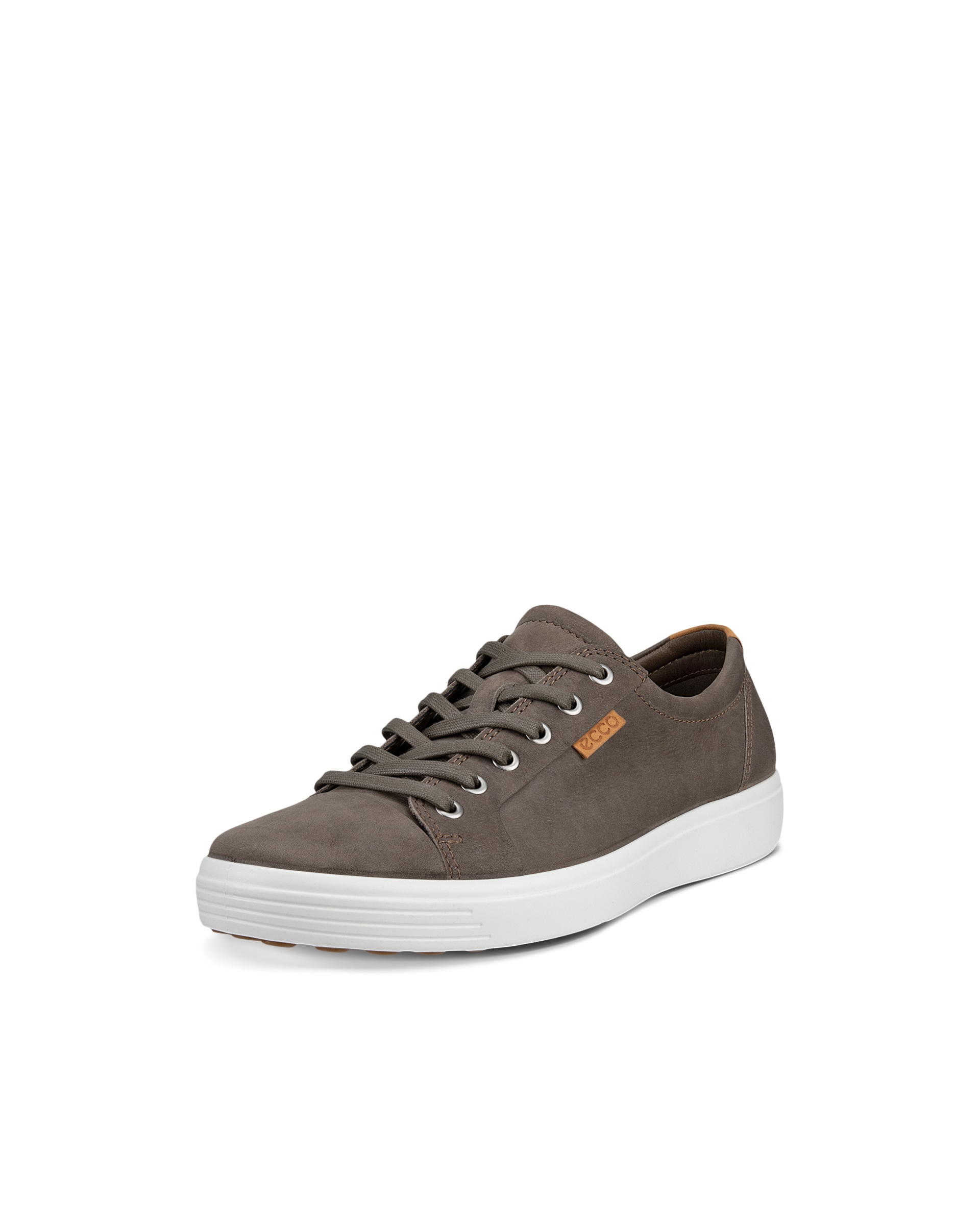 Pánské nubukové tenisky ECCO® Soft 7 - Hnědá - Main
