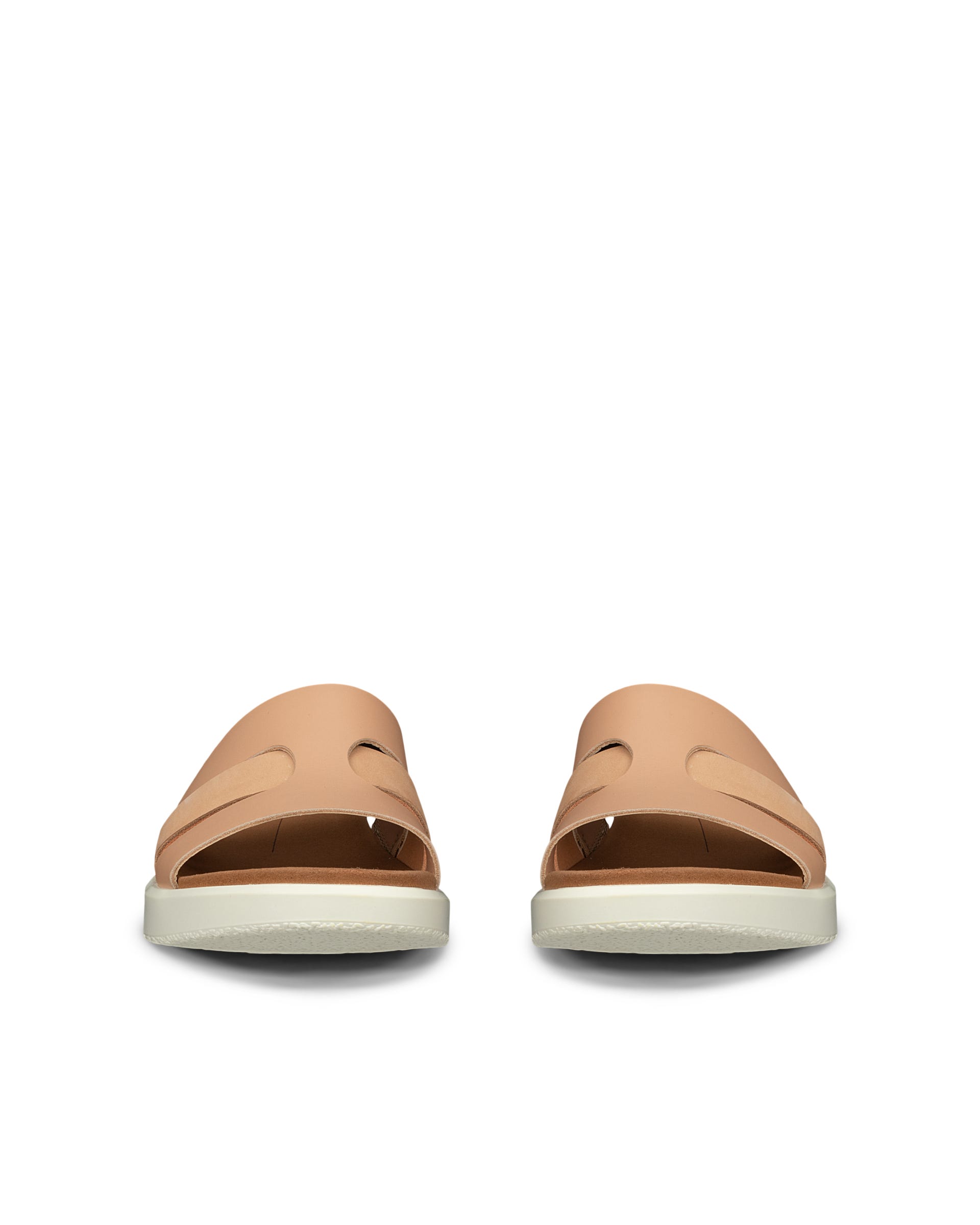 ECCO FLOWT W SLIDE - Brown - Outside