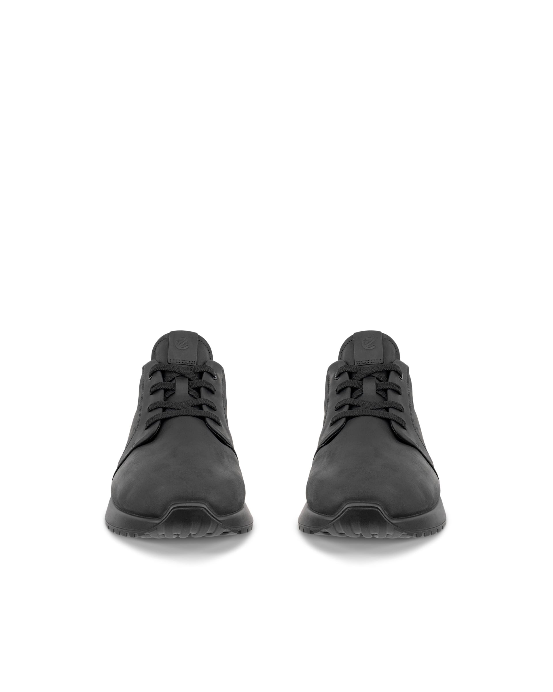ECCO® ASTIR NEO Herren High-Top-Sneaker aus Nubukleder - Schwarz - Outside